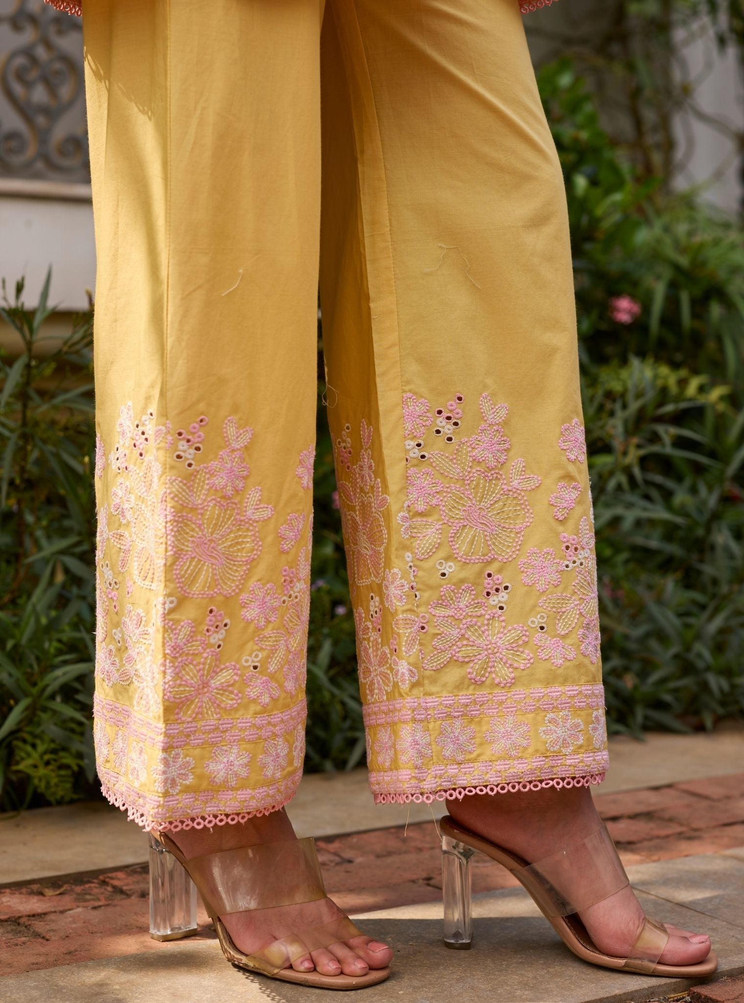 Kalani Supima Cotton Yellow Top Set