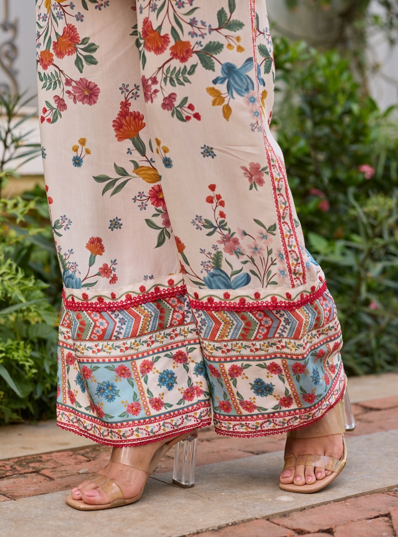 Kamala Lawn Off White Co-ord Set
