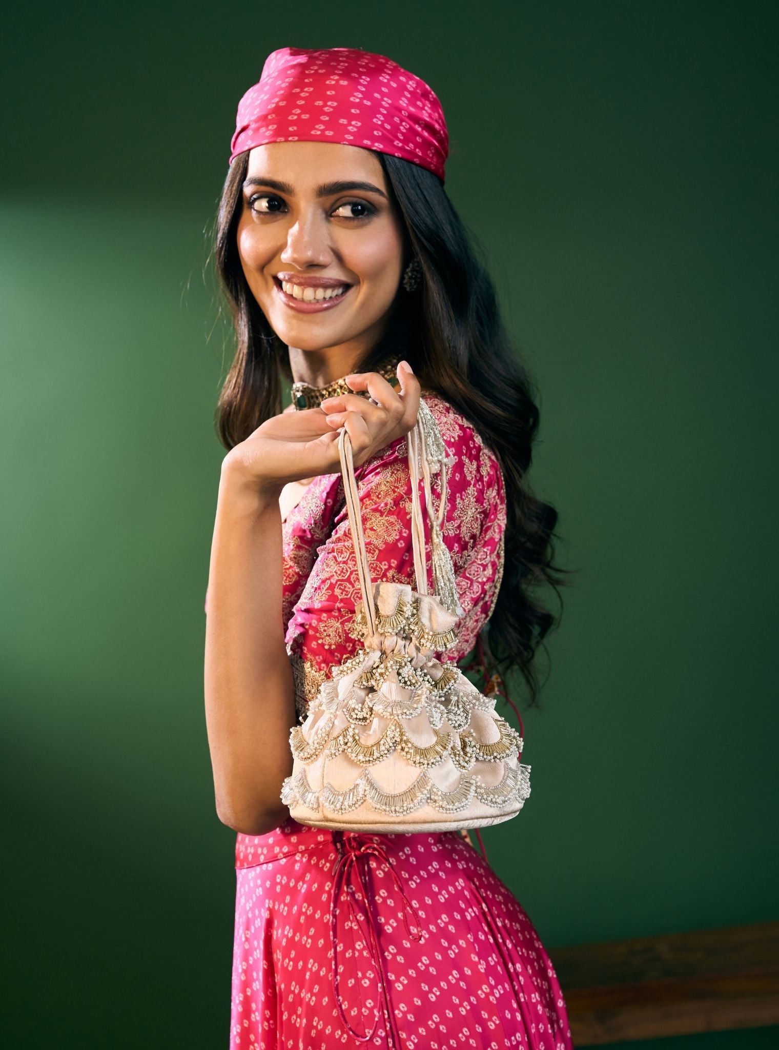 Ameera Gold Bag