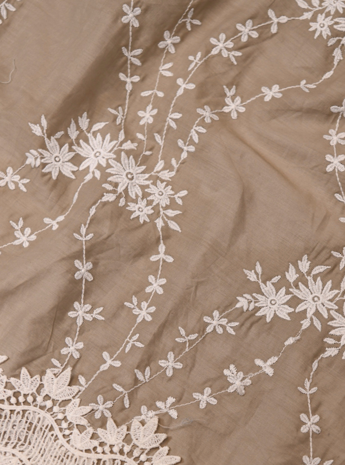 Mulmul Supima Cotton Cindy Kurta Grey