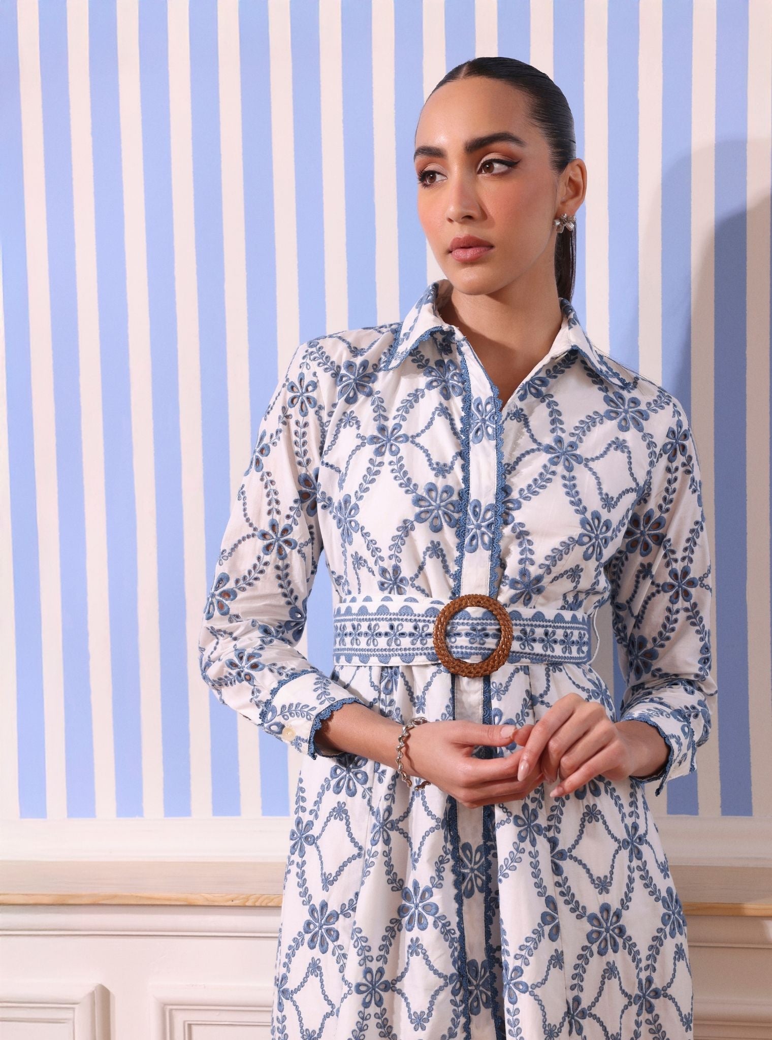 Mulmul Cotton Astrid White Dress