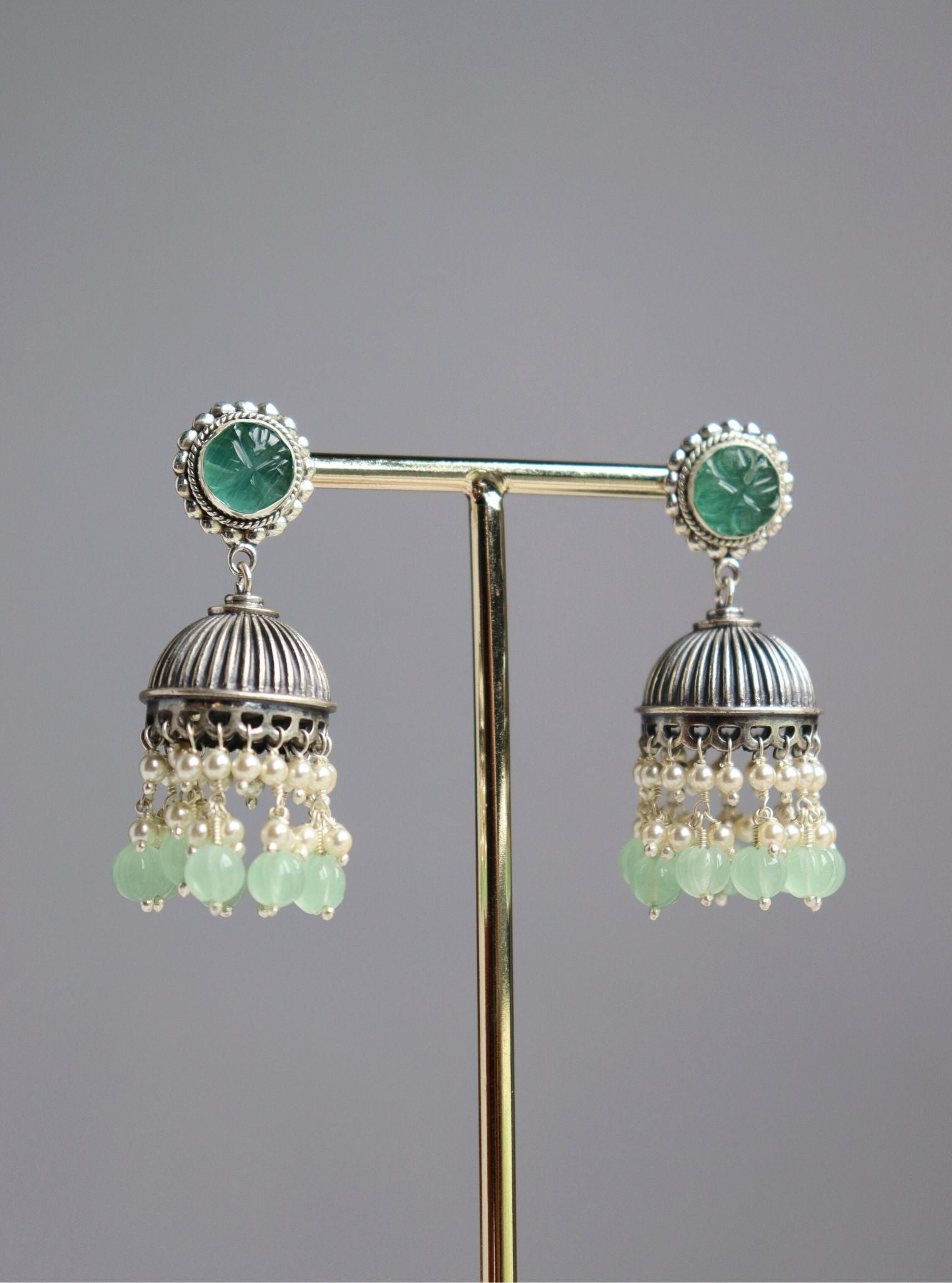 Jia Jhumka Green