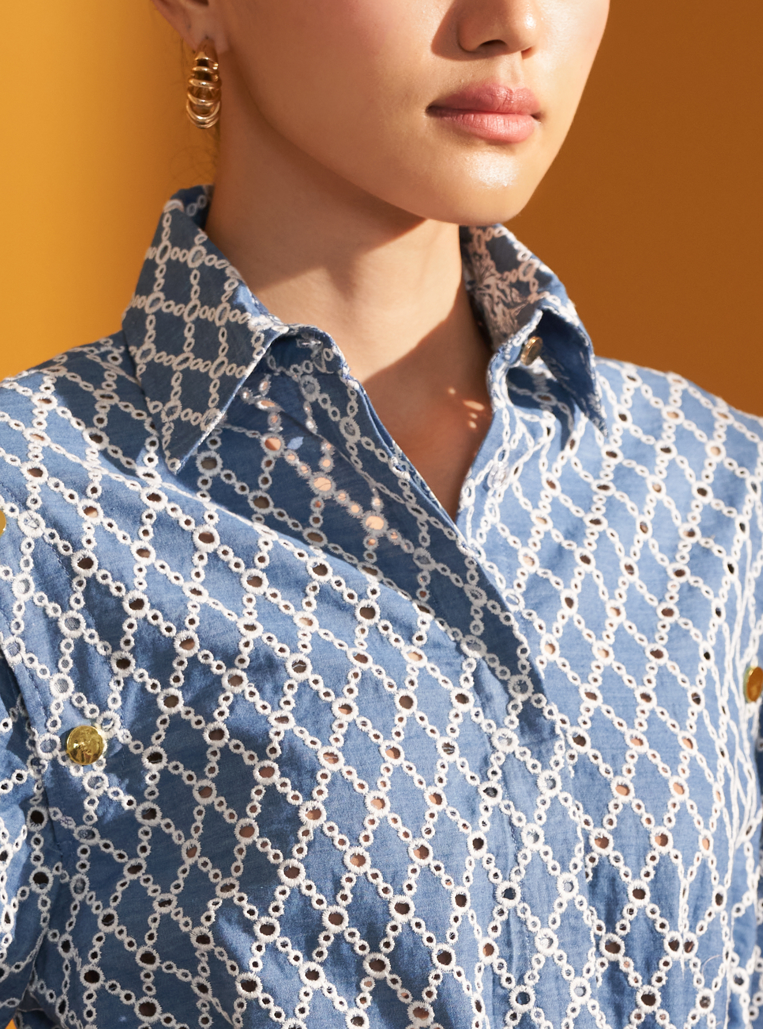 Margot Denim Dark Blue Shirt