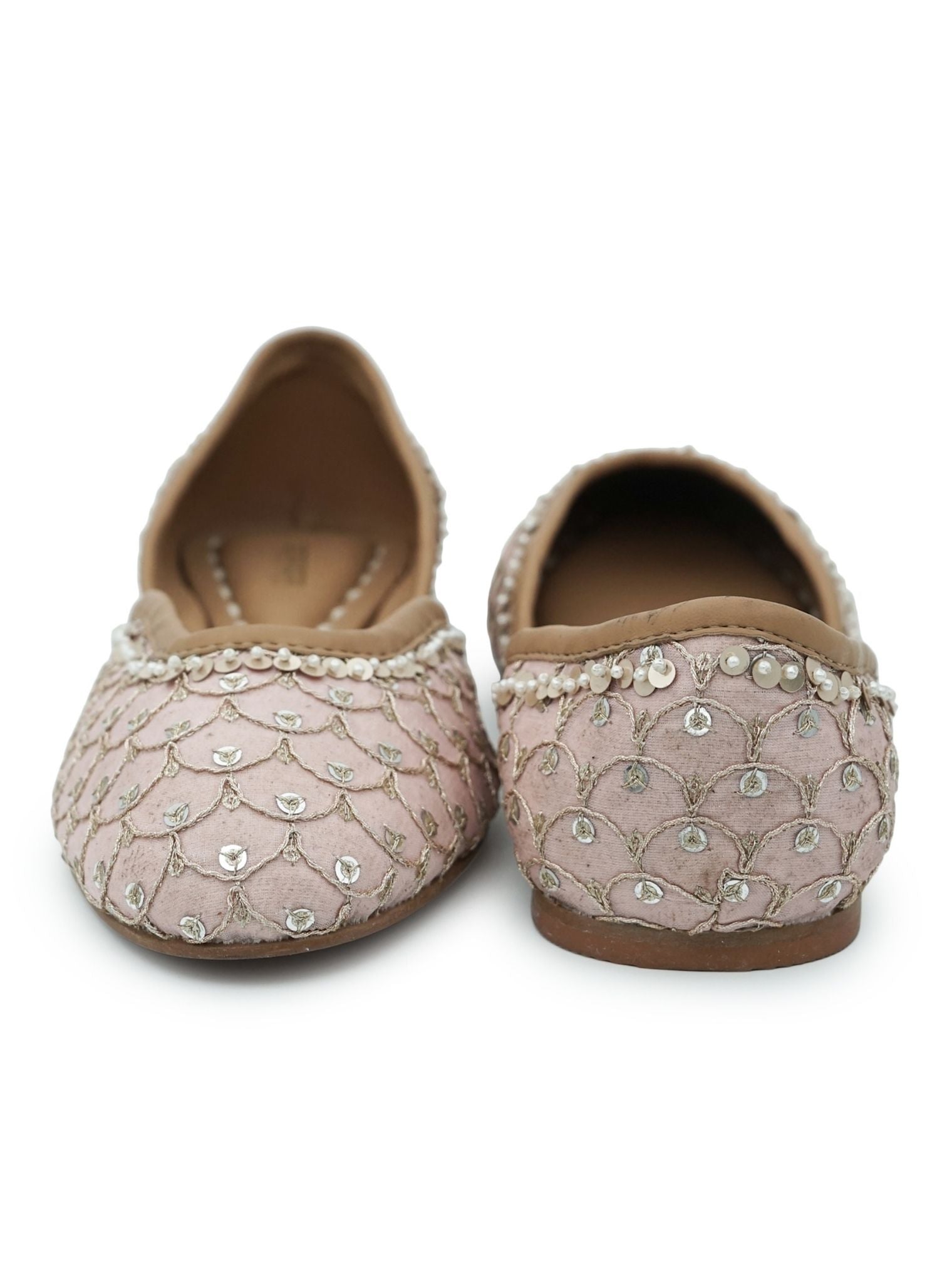 Mulmul Zoya Light Pink Vegan Jutti