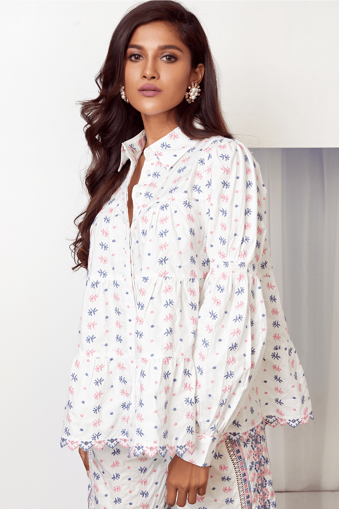Esmee Cotton White Co-ord Set