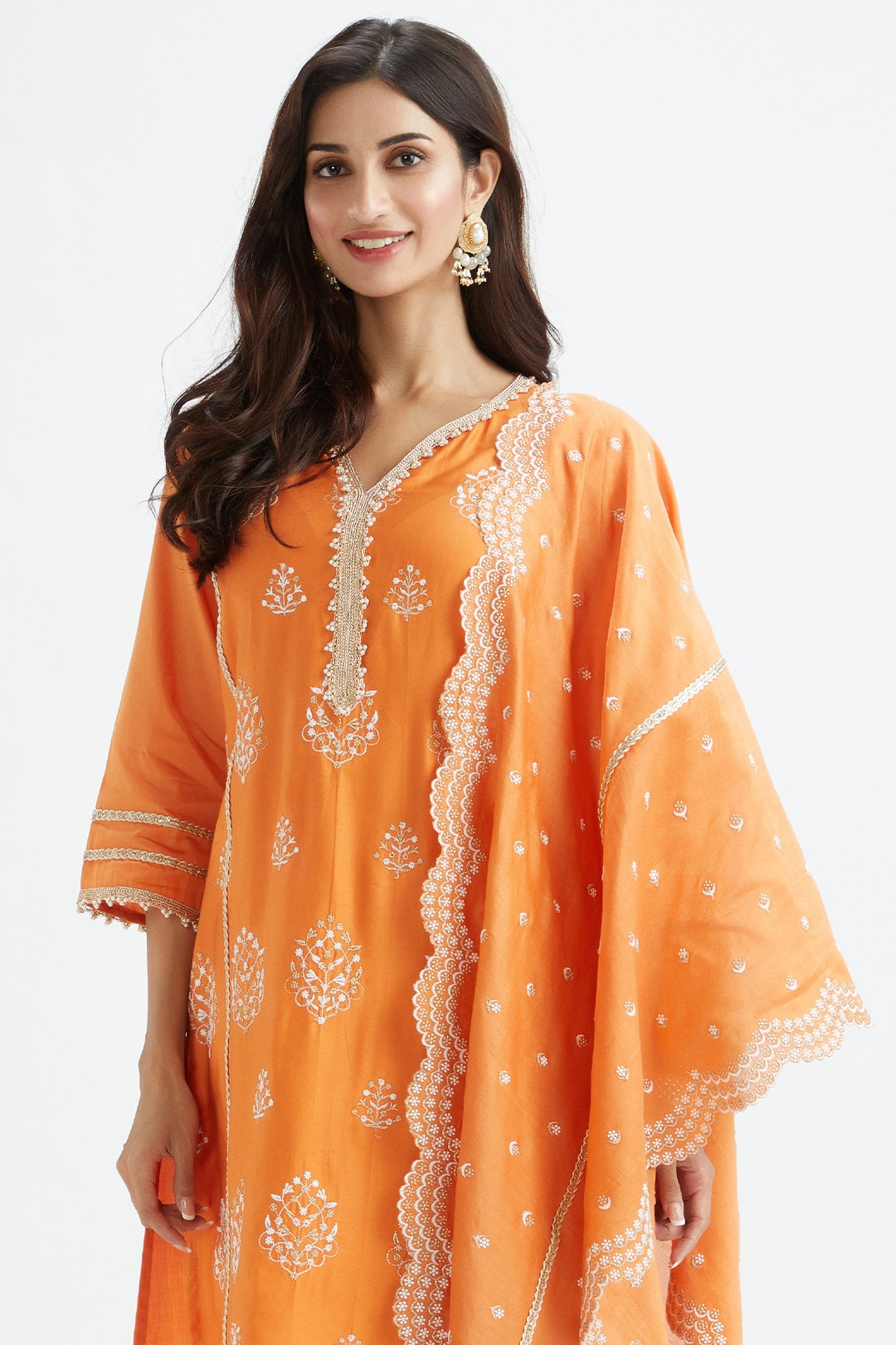 Petra Dupatta ORANGE