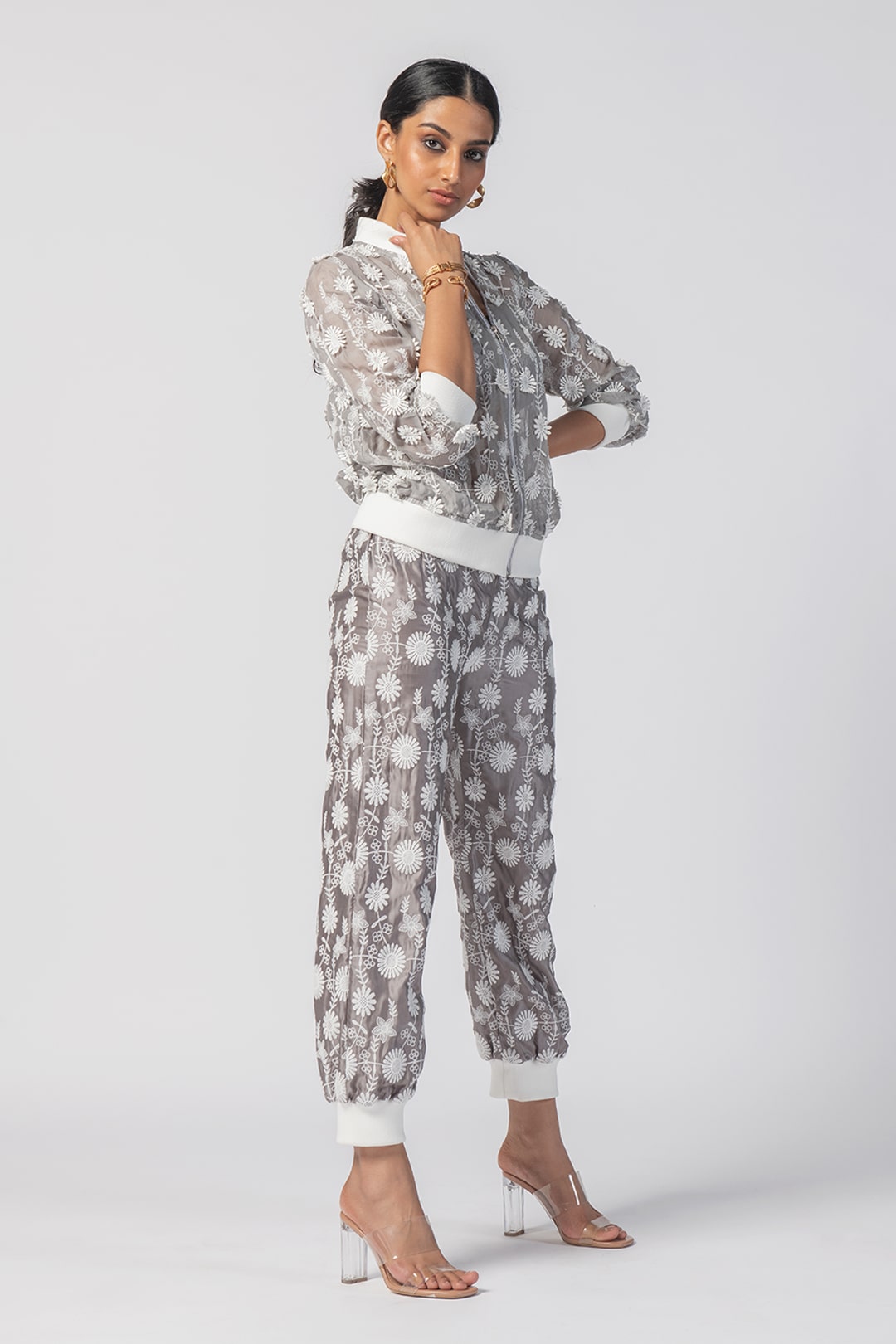 Mulul Organza Juniper Grey Jacket