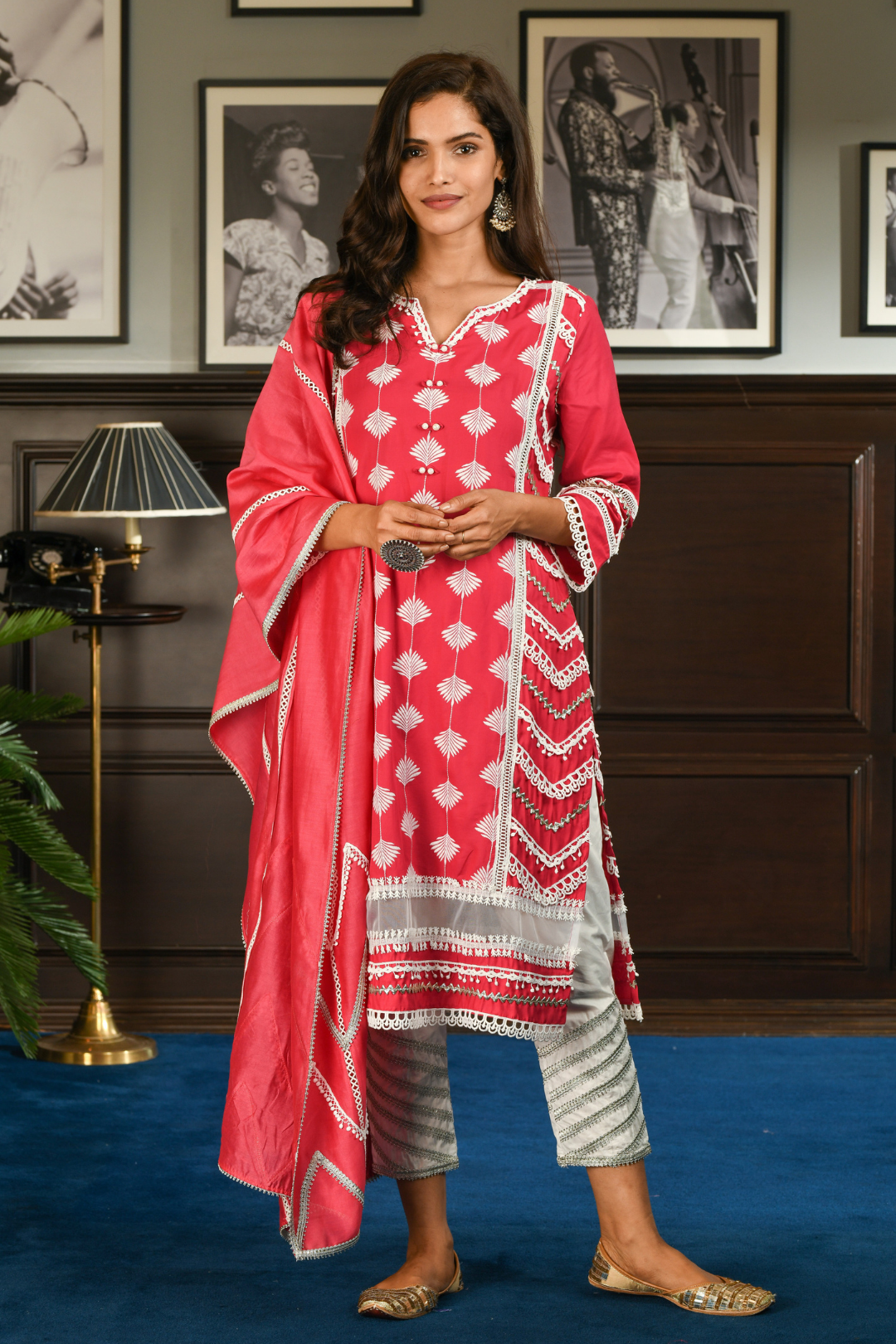 PIMA SATIN KEIKO KURTA