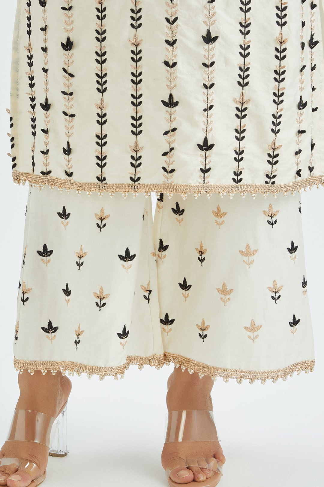 Lynn Pant OFF WHITE
