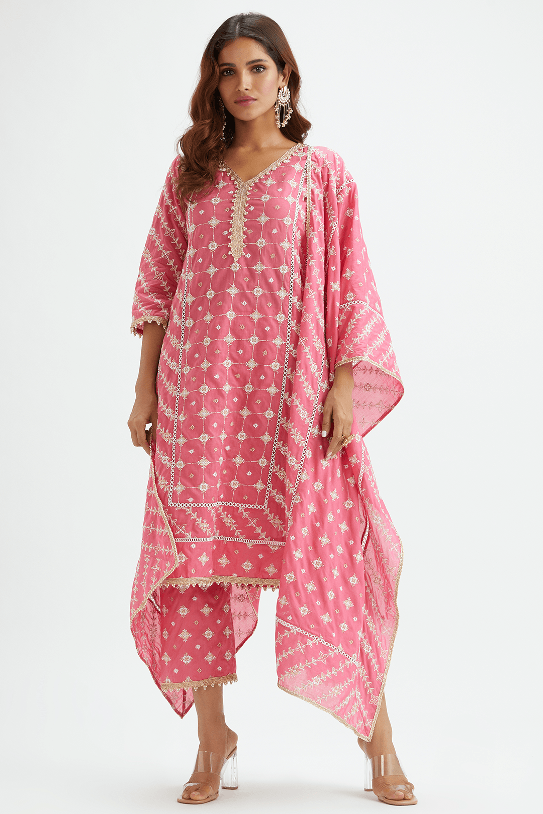 Pelican Fuchsia Kurta