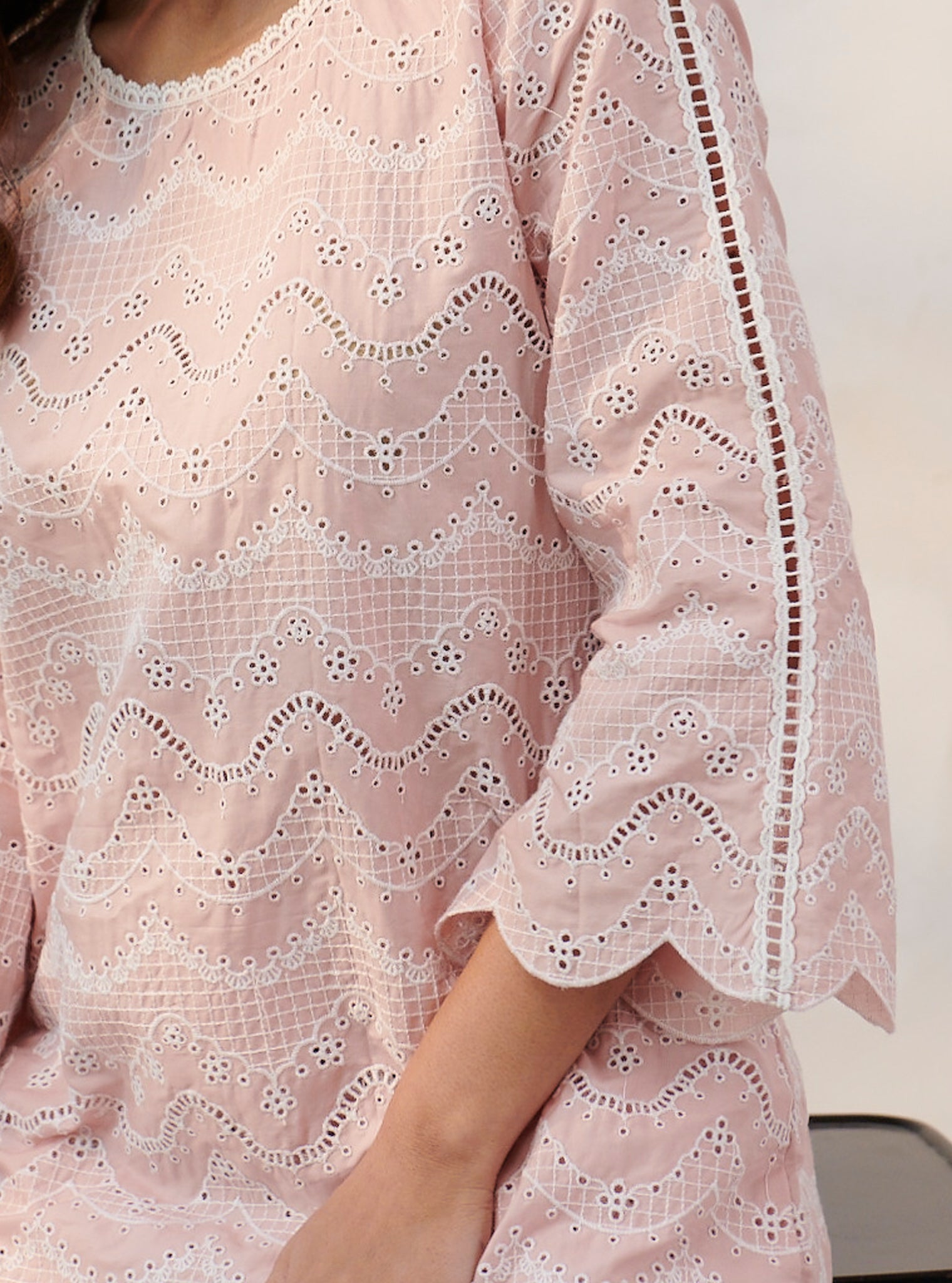 Preston Cotton Pink Co-ord Set