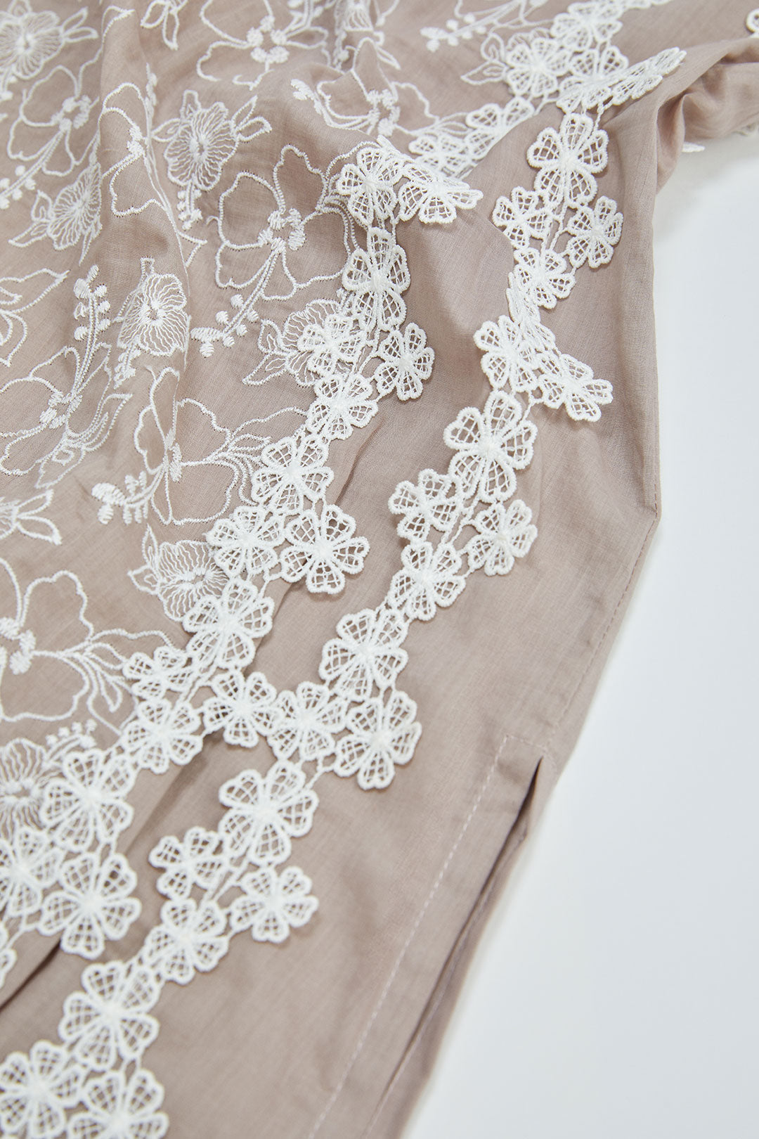 Mulmul Supima Cotton Vireo Dark Grey Kurta