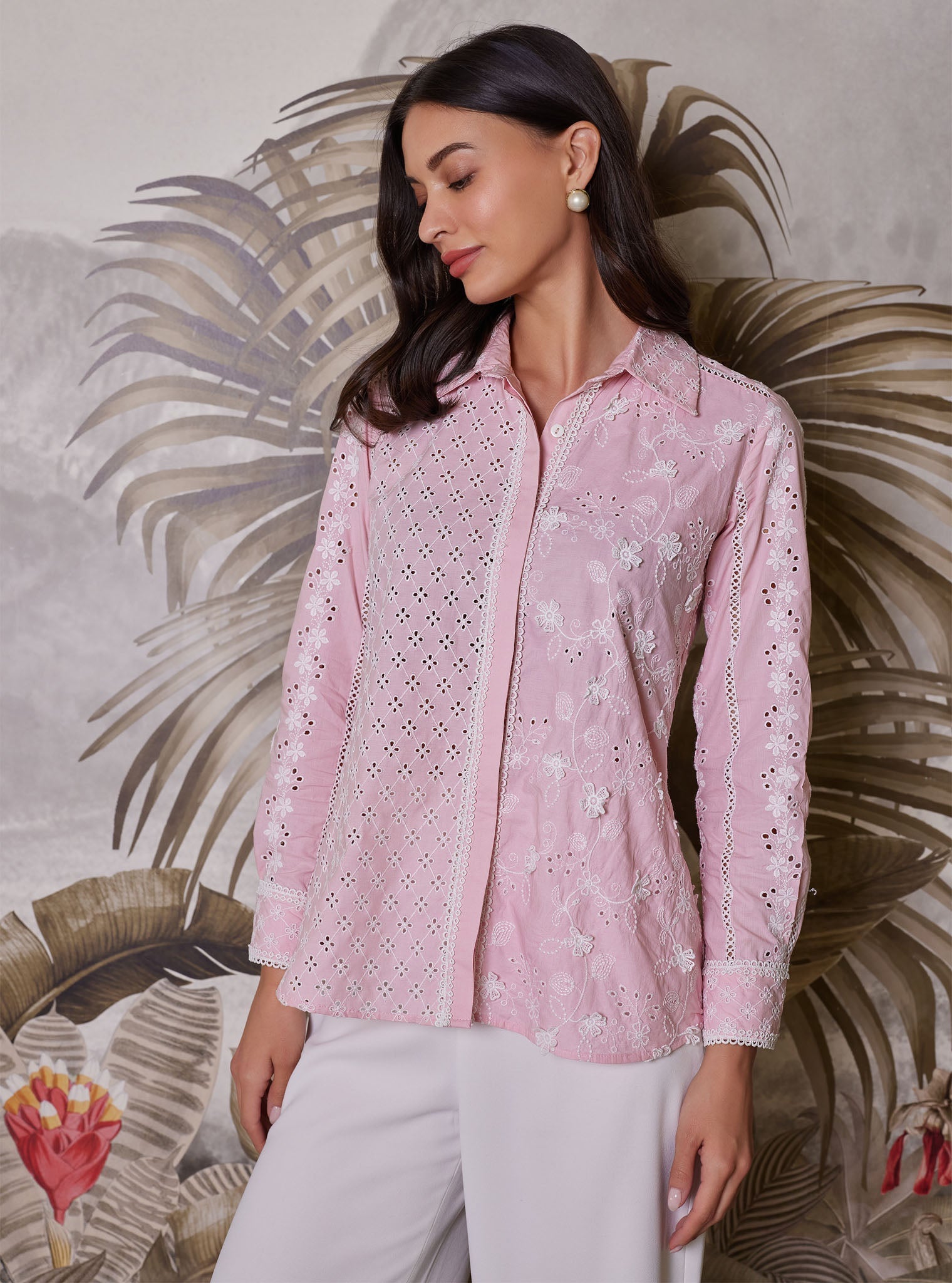 Clio Supima Cotton Pink Shirt