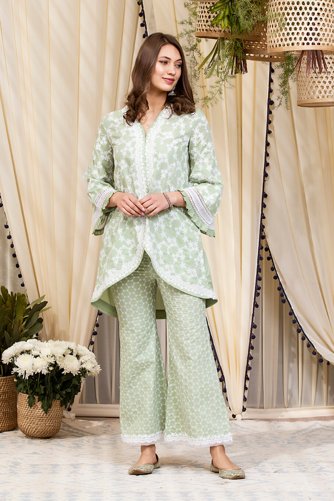 Mulmul Supima Cotton Zeta Kurta