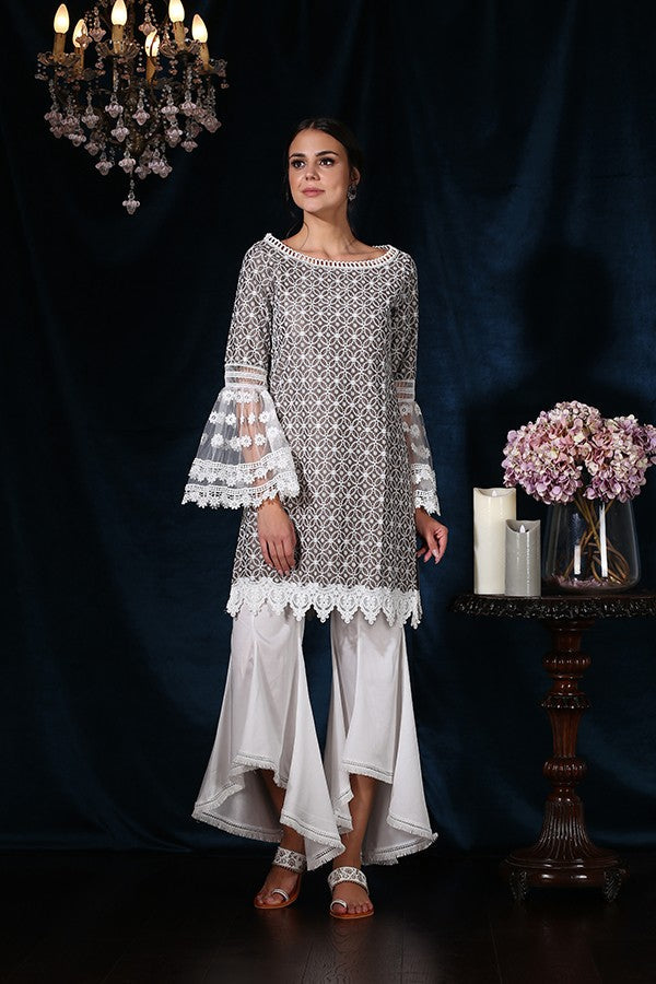 Bellflower Kurta Grey