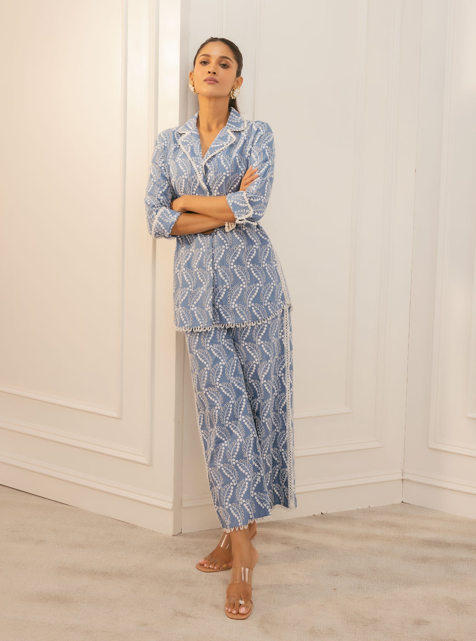 Halo Cotton Denim Co-ord Set