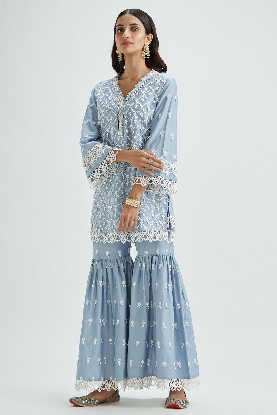 Hayes Pant WEDGEWOOD