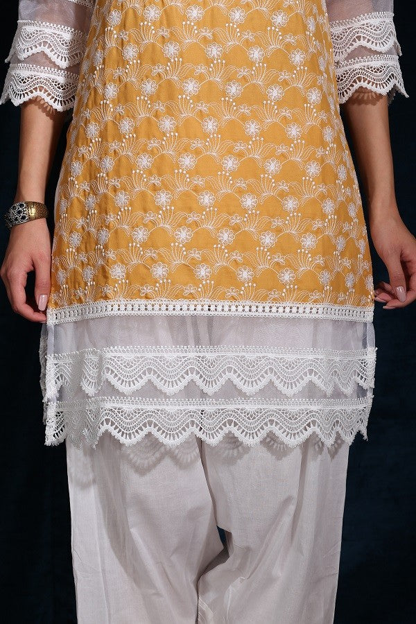Ivy Kurta (Mustard)