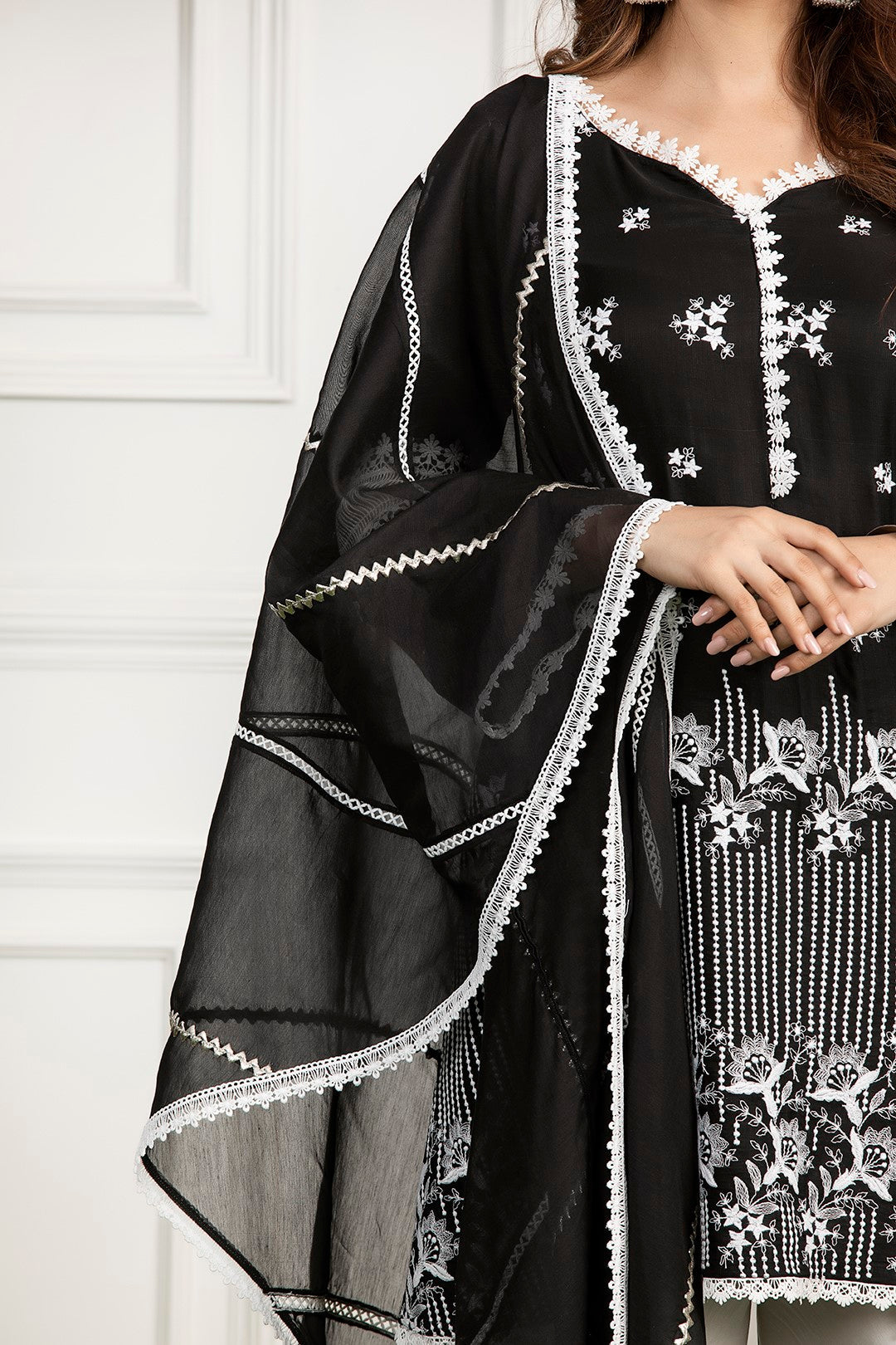 Chanderi Gota Dupatta