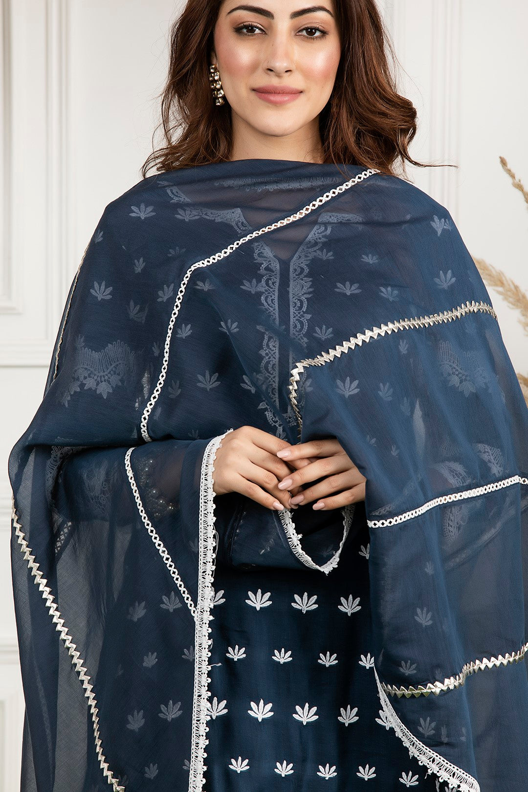 Chanderi Gota Dupatta