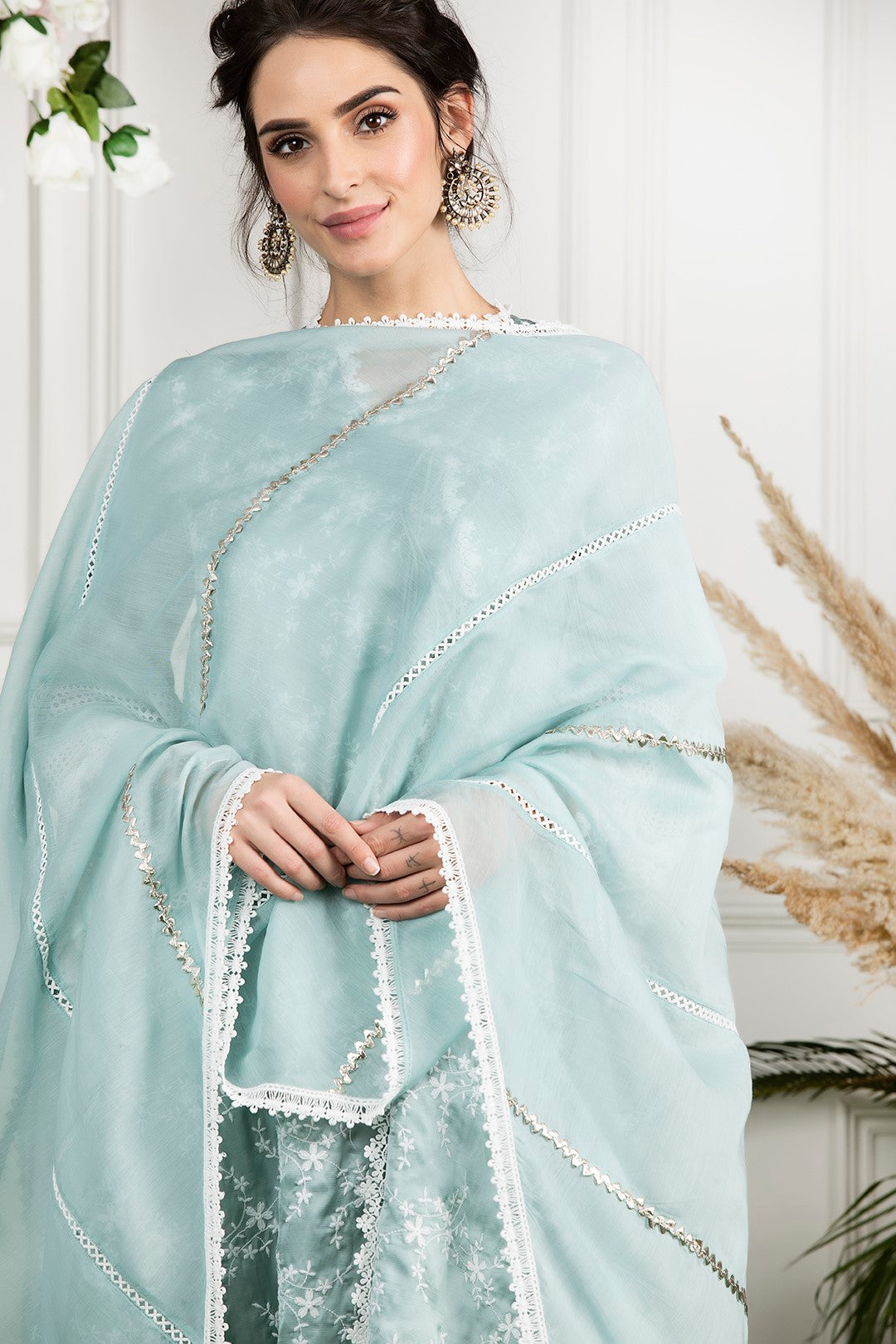 Chanderi Gota Dupatta
