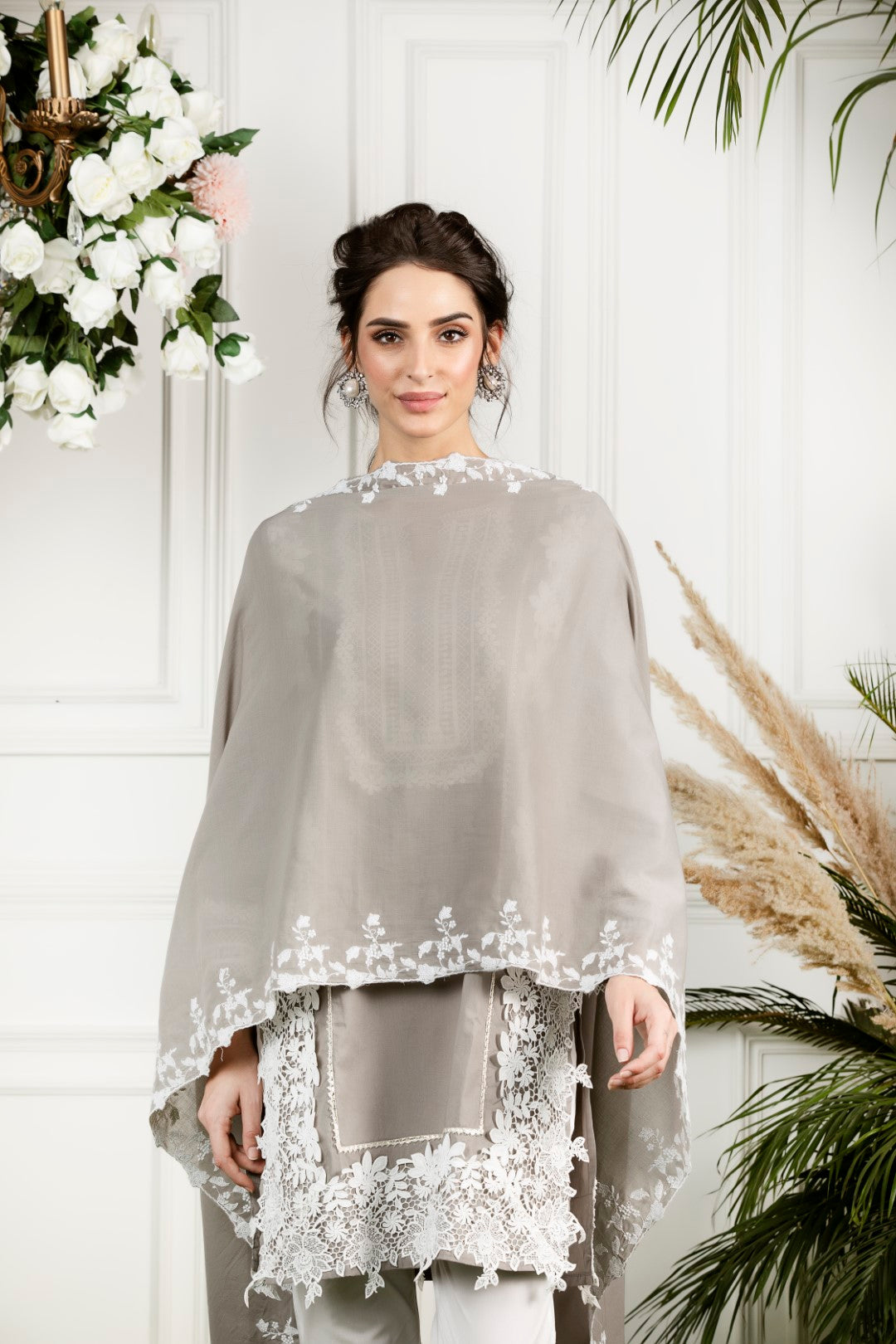 Mulmul Supima Cotton Lily Dupatta