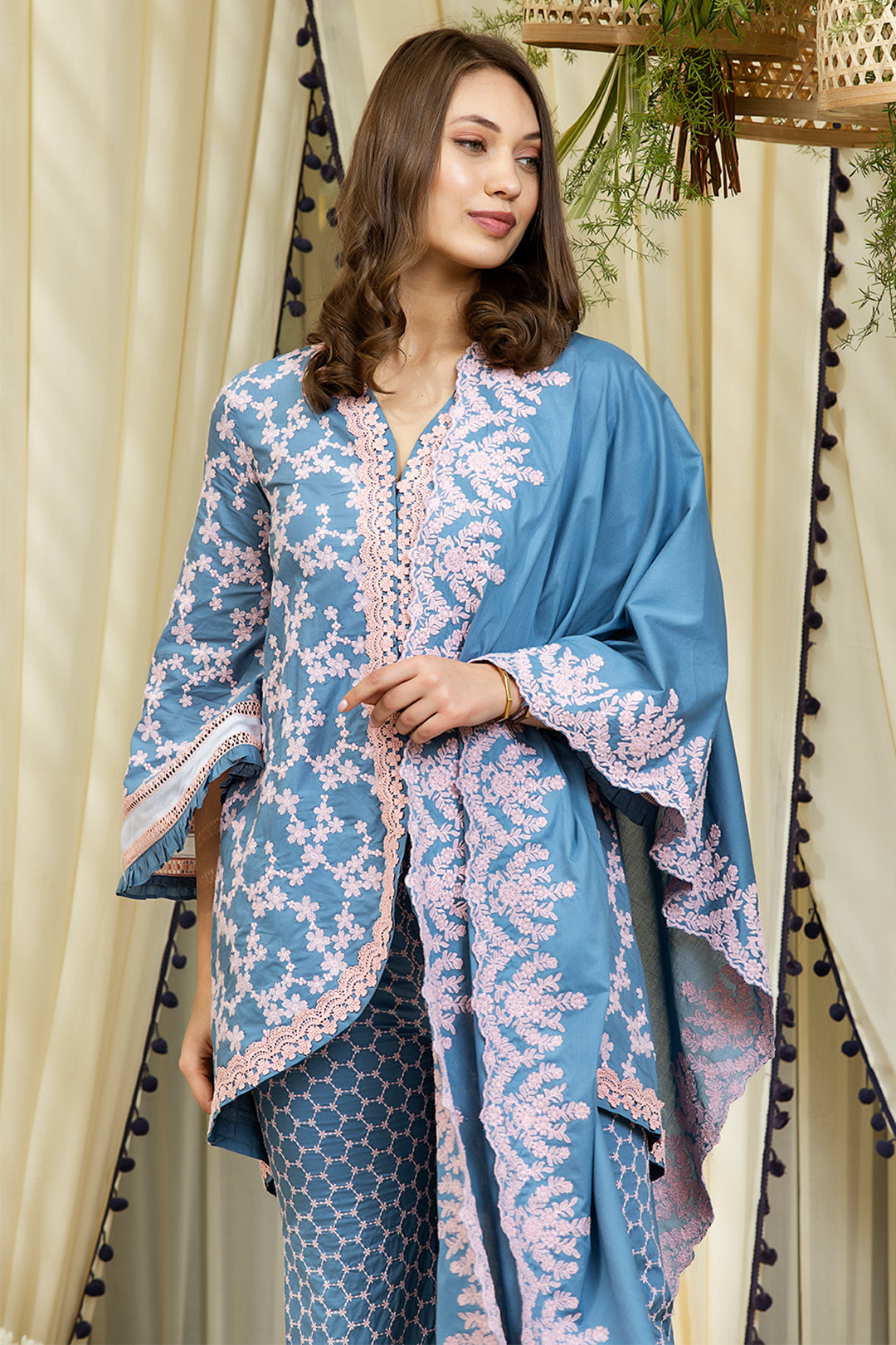 Mulmul Supima Cotton Zeta Kurta