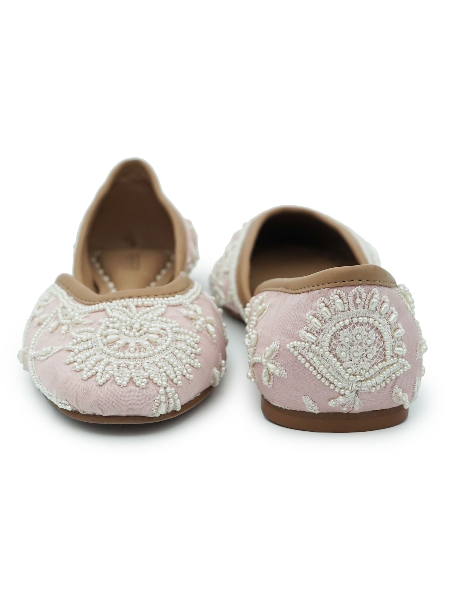 Mulmul Mira Light Pink Jutti