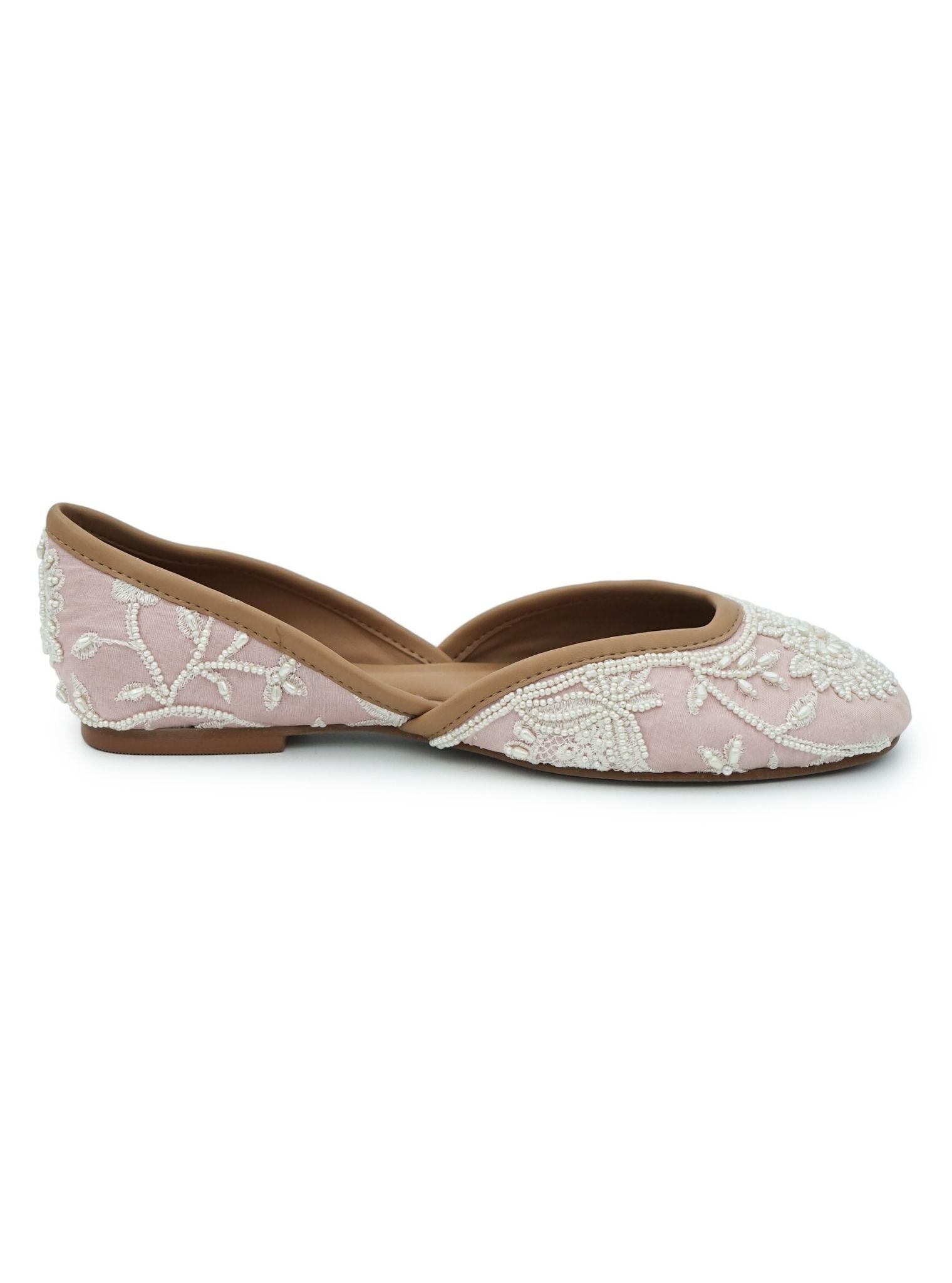 Mulmul Mira Light Pink Jutti