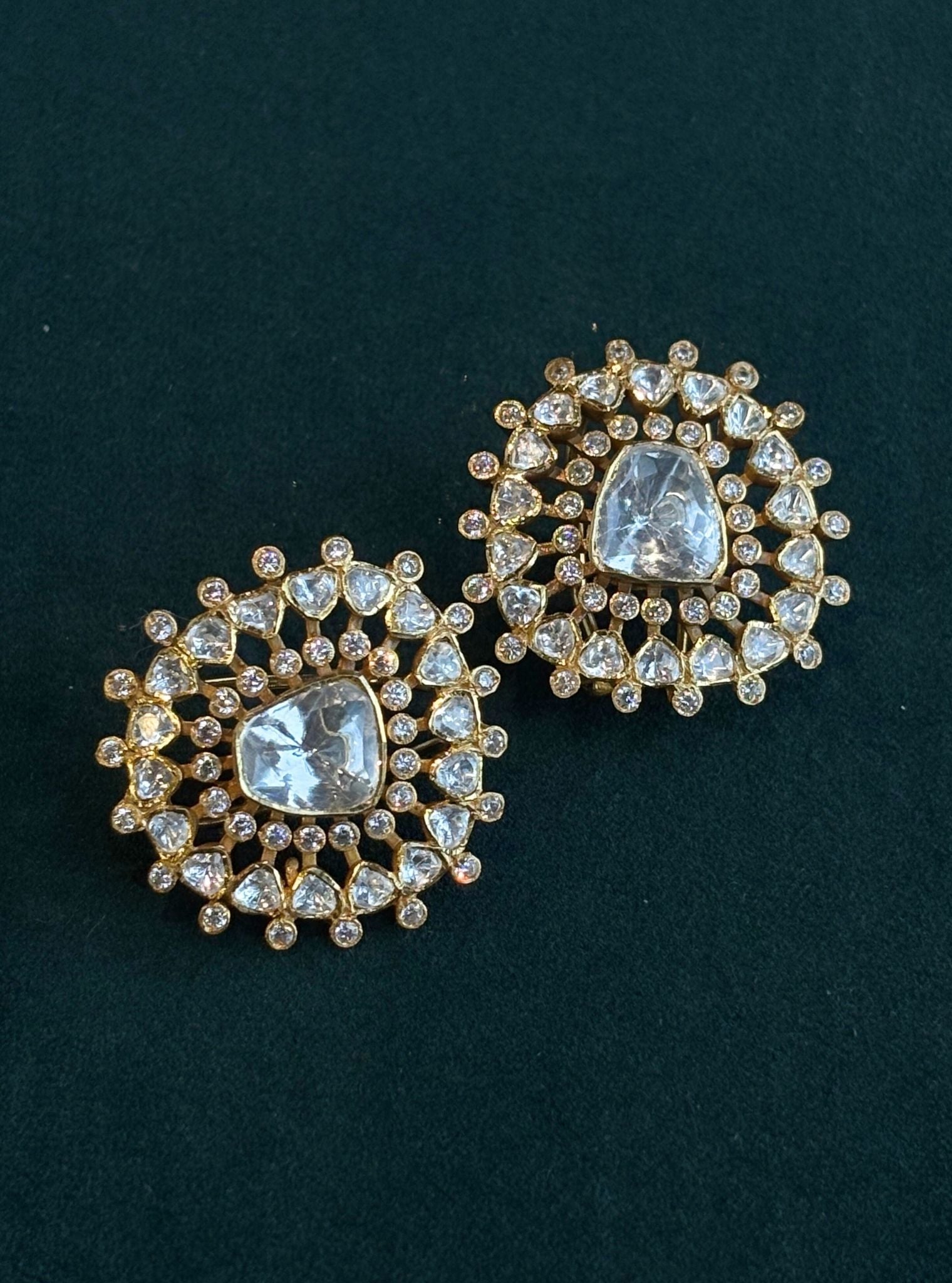 Pure Silver Devika Studs