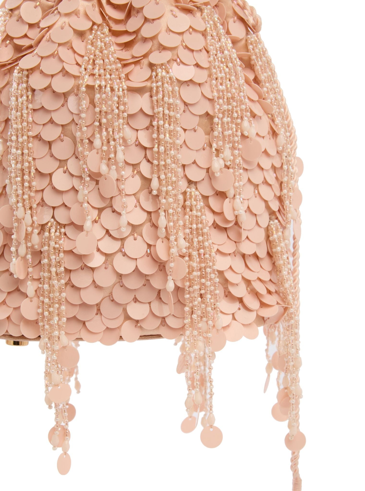 Roze Pink Tassel Potli Bag
