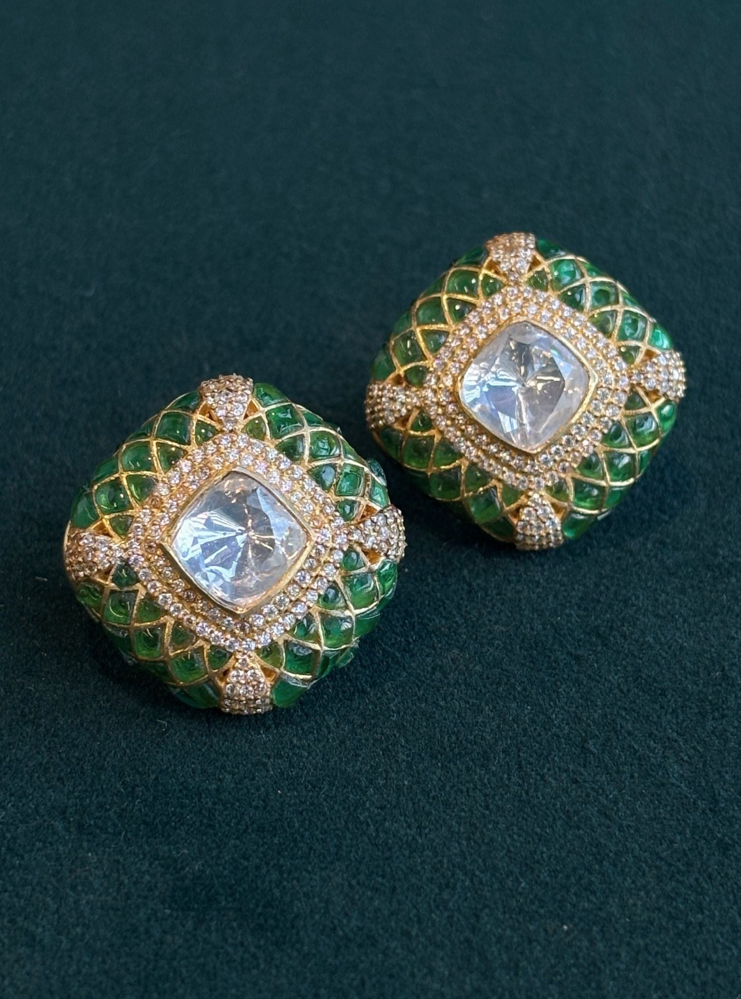 Pure Silver Kanira Studs