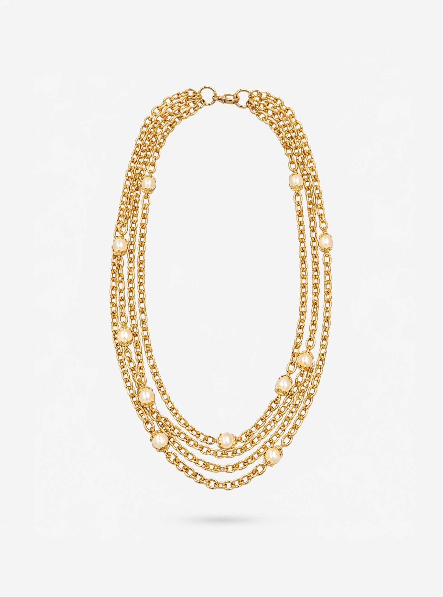 Triple Chain Necklace