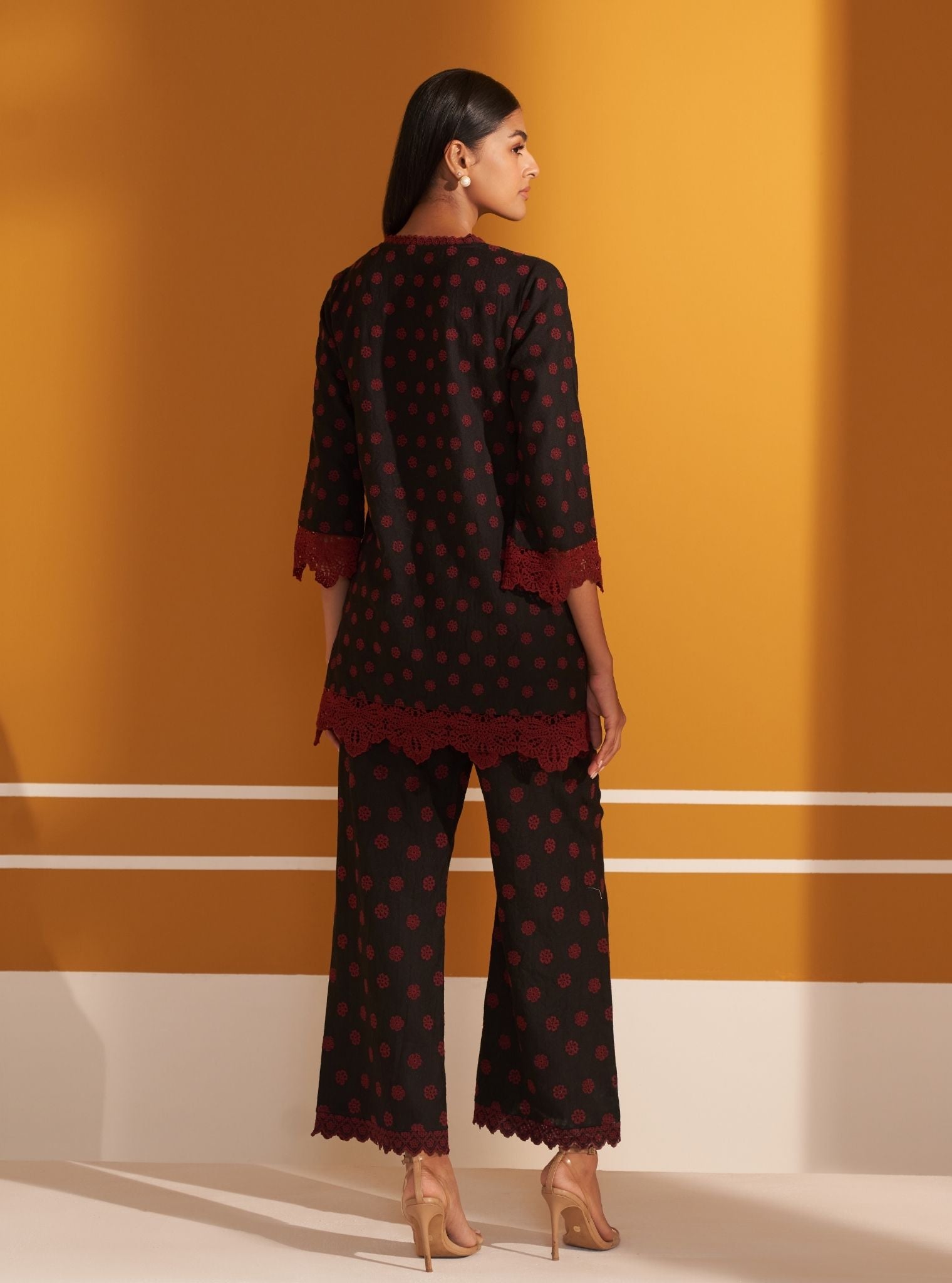 Arden Wool Black Co-ord Set