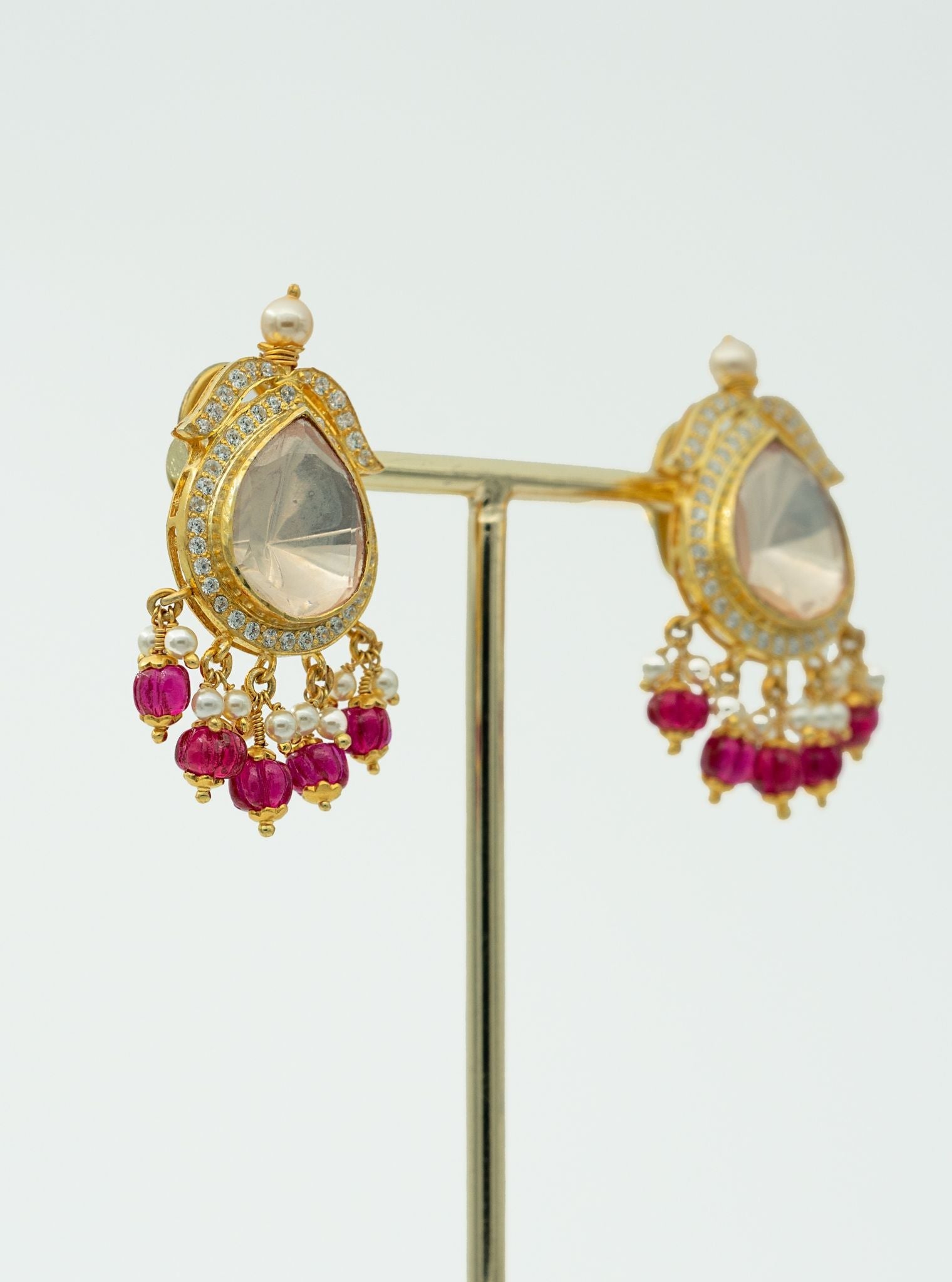Pure Silver Reeta Earrings