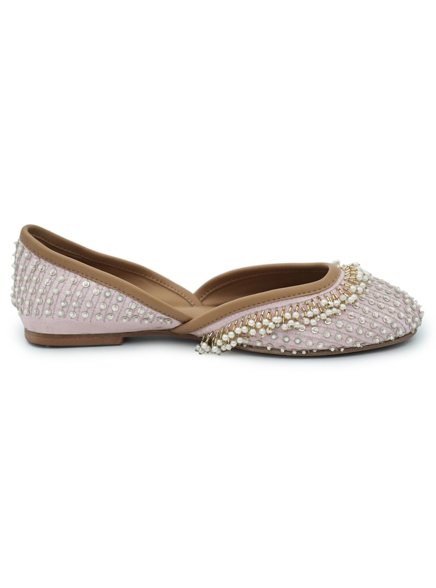 Mulmul Aira Light Pink Vegan Jutti