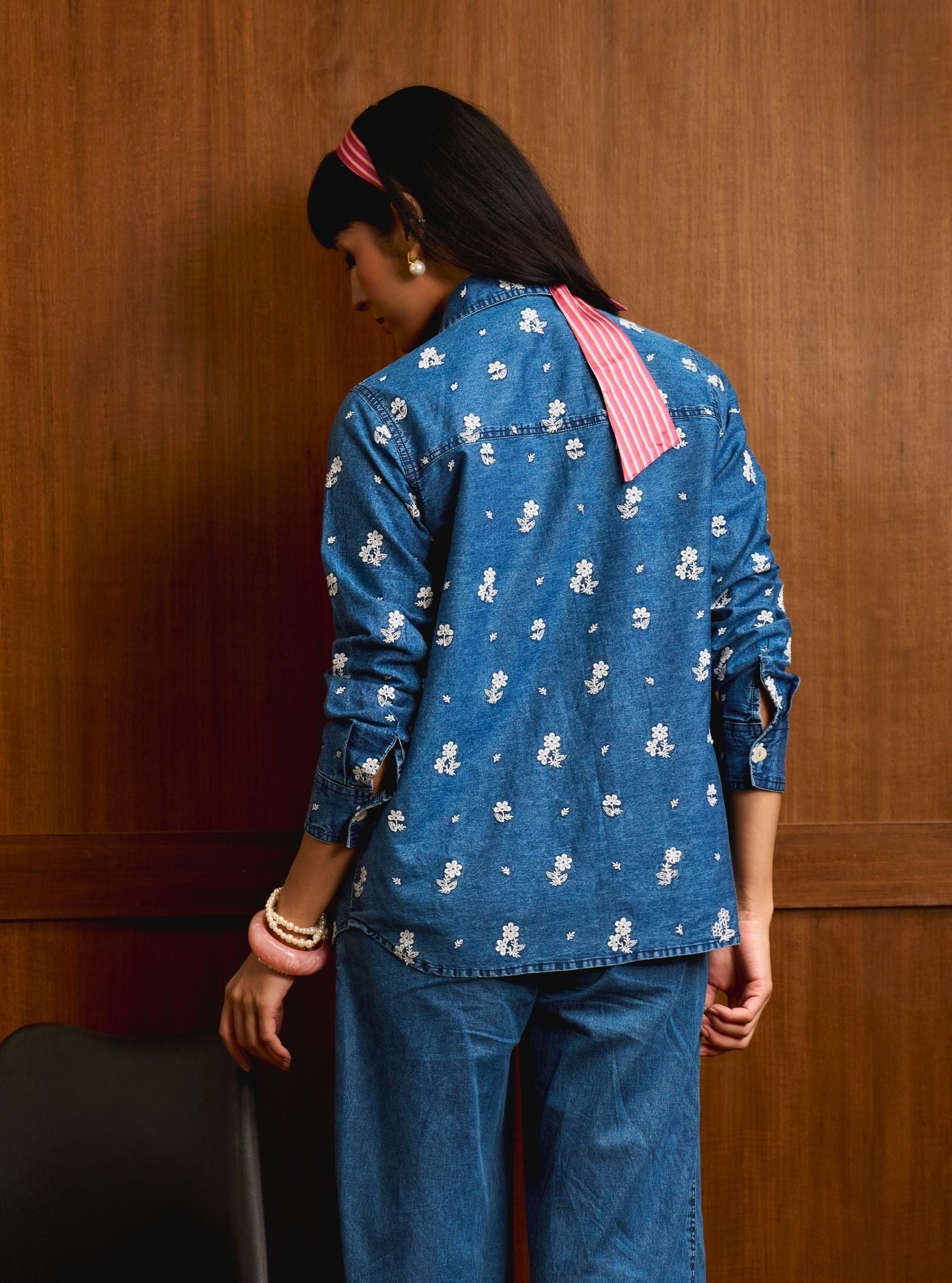 Vira Denim Mustard Shirt