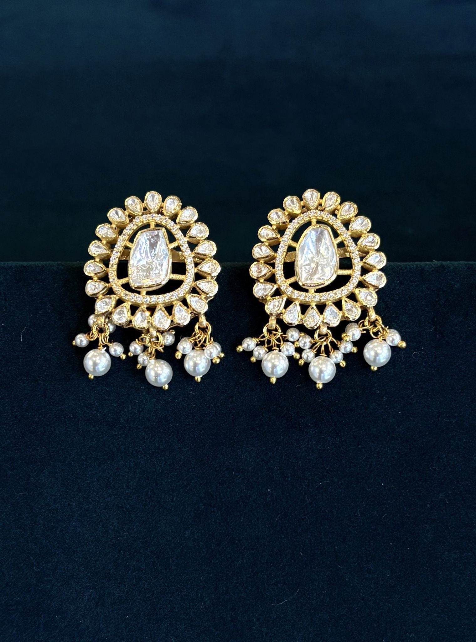 Pure Silver Panna Studs