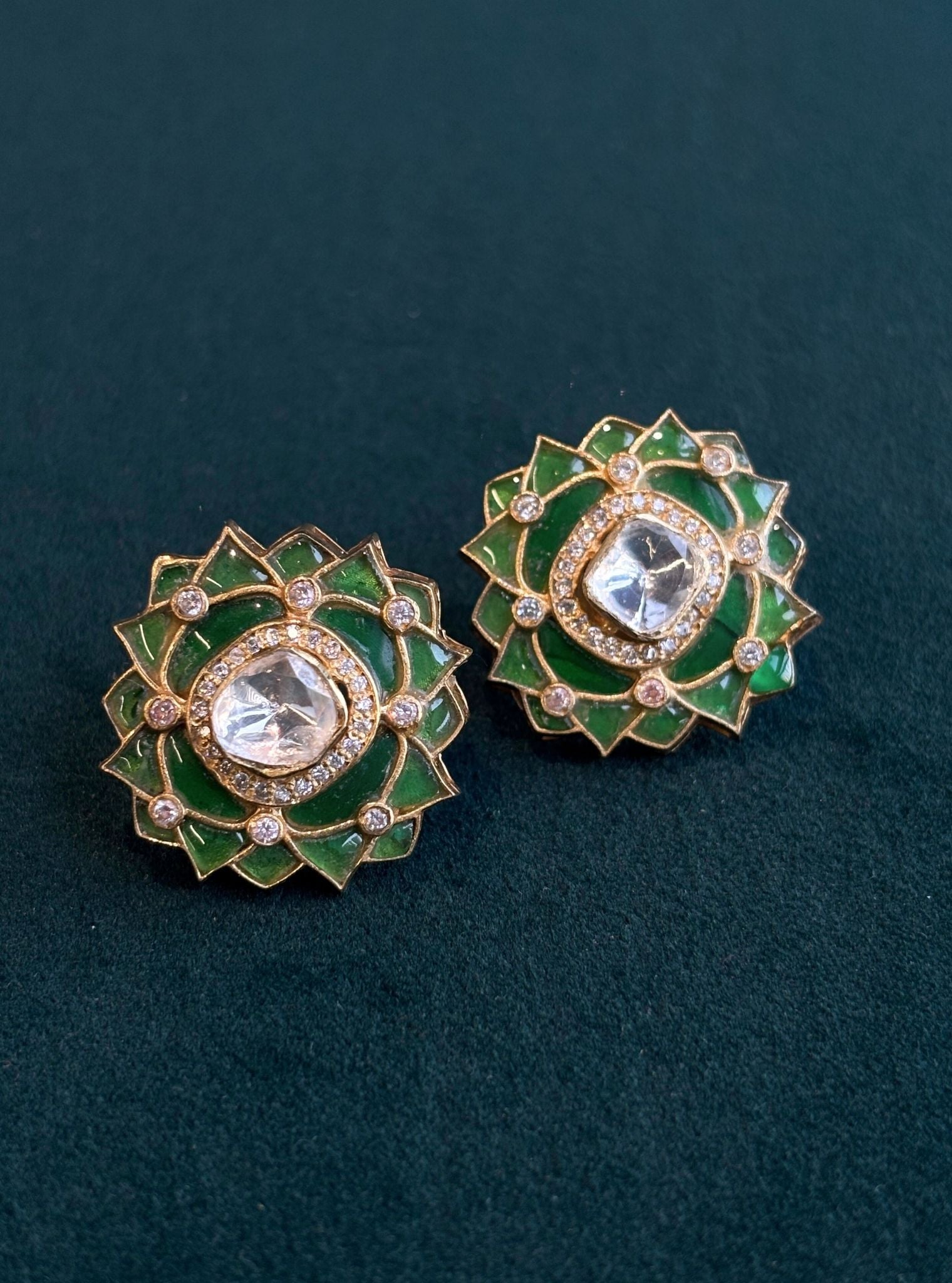 Pure Silver Ishani Studs