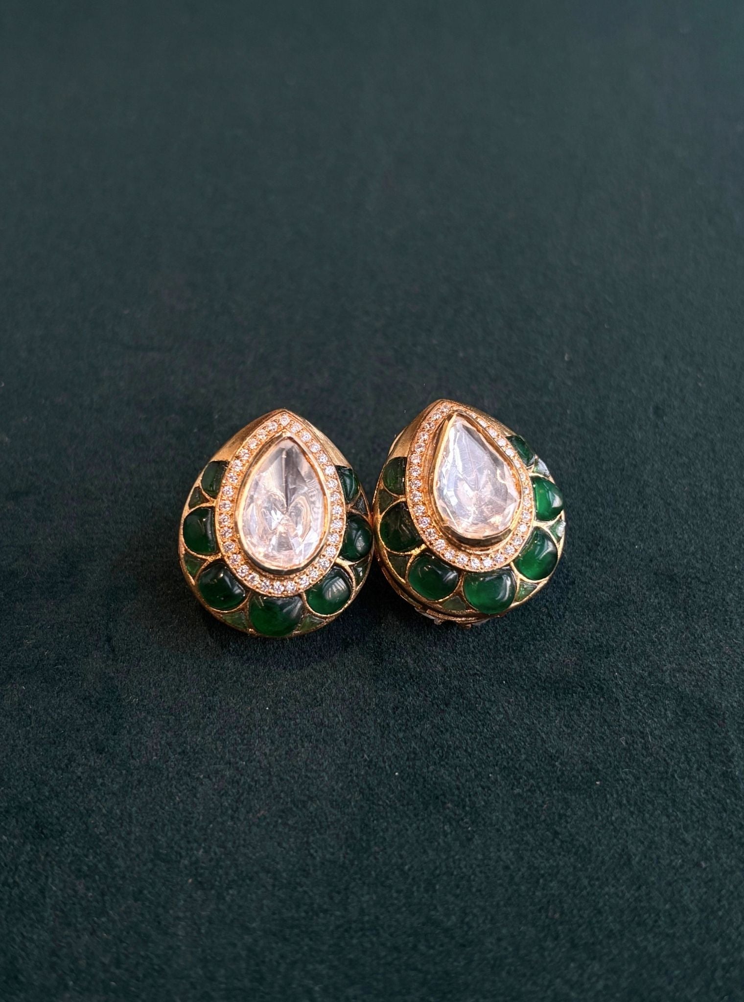 Pure Silver Esha Studs