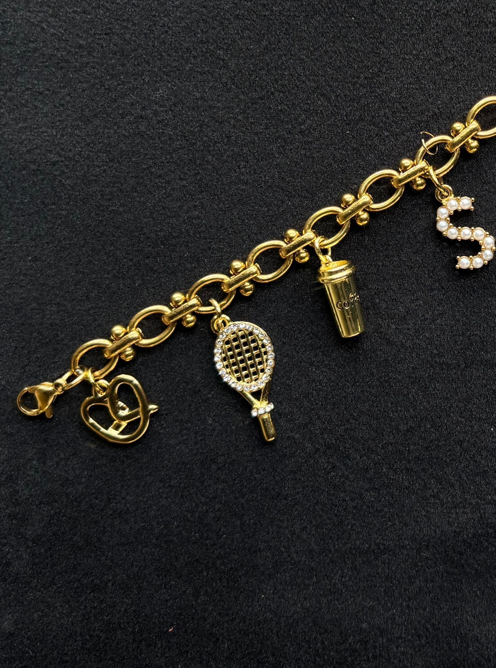 Tennis Racket Charm