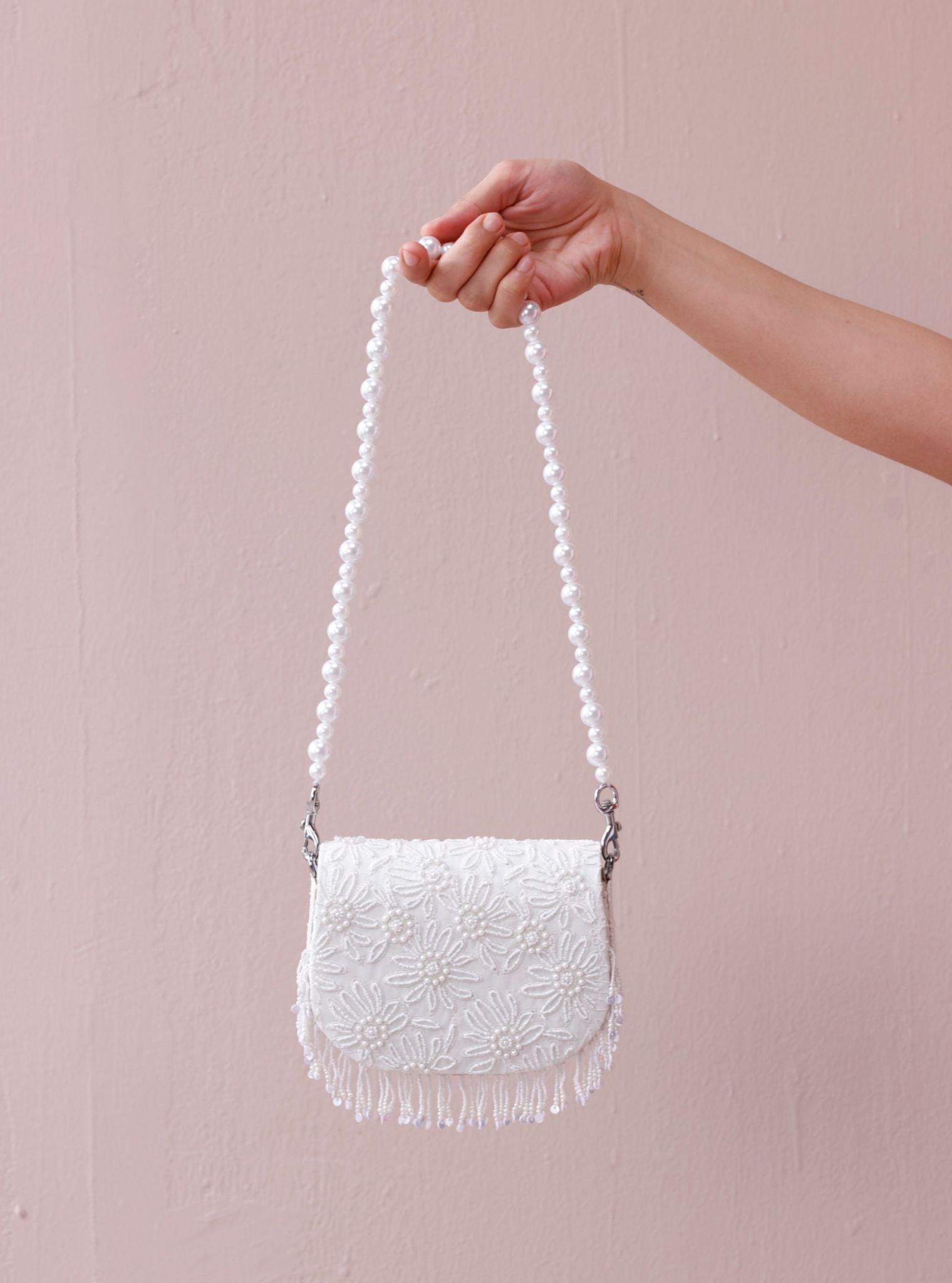 Copenhagen Off White Clutch Bag