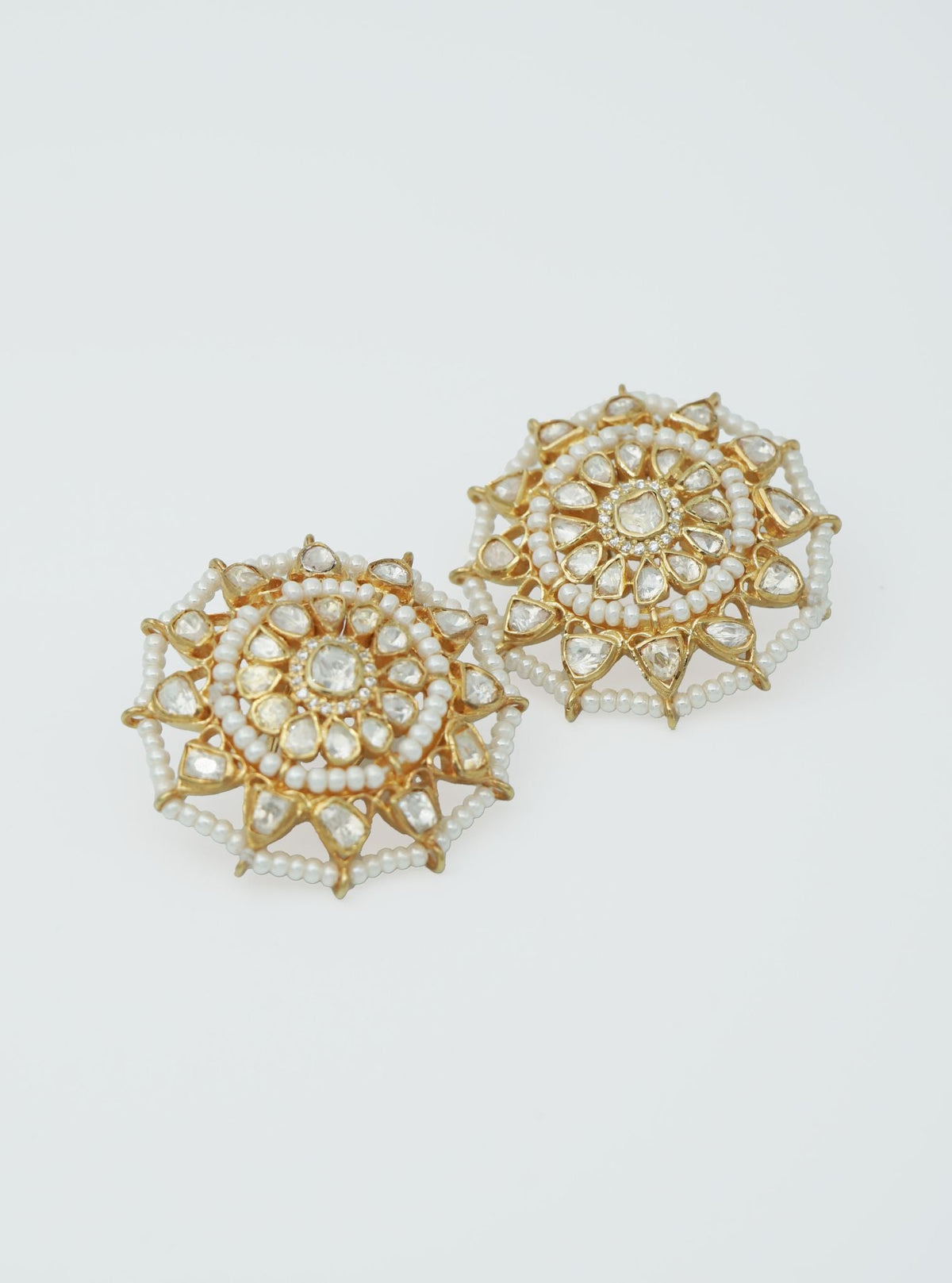Pure Silver Sadhya Studs