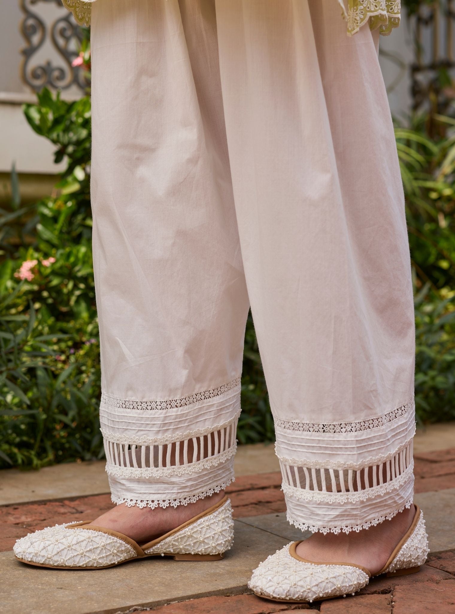 Zoa Supima Cotton Green Kurta Set