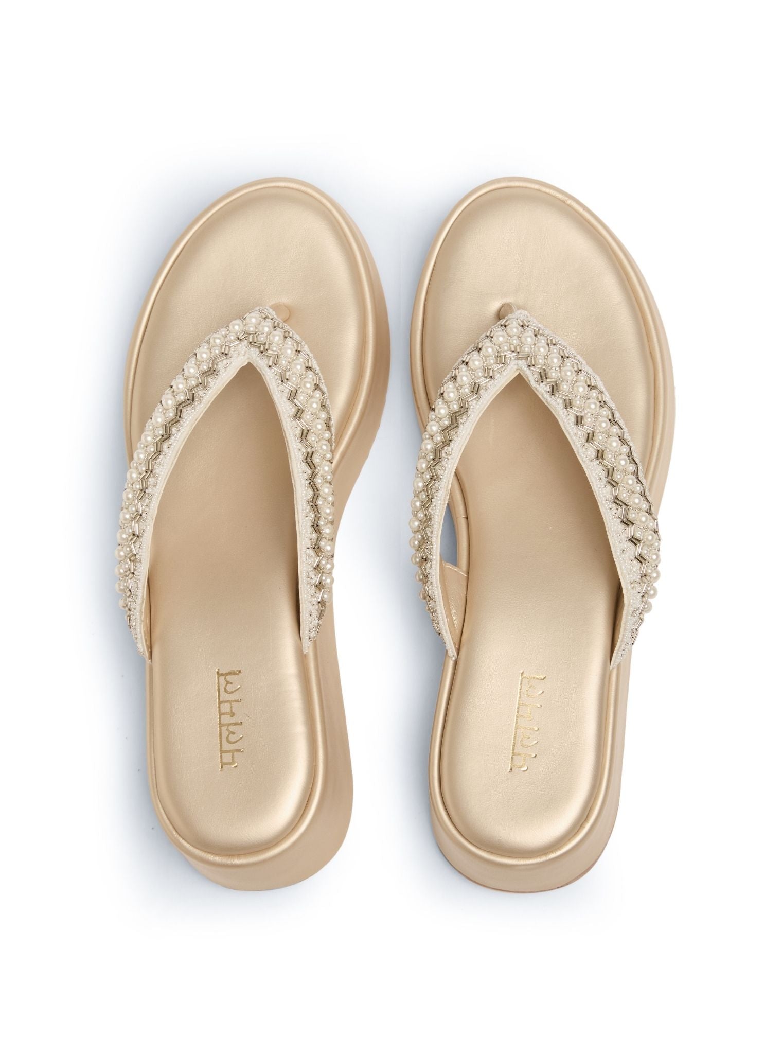 Sterling Silver Vegan Wedge Sandal
