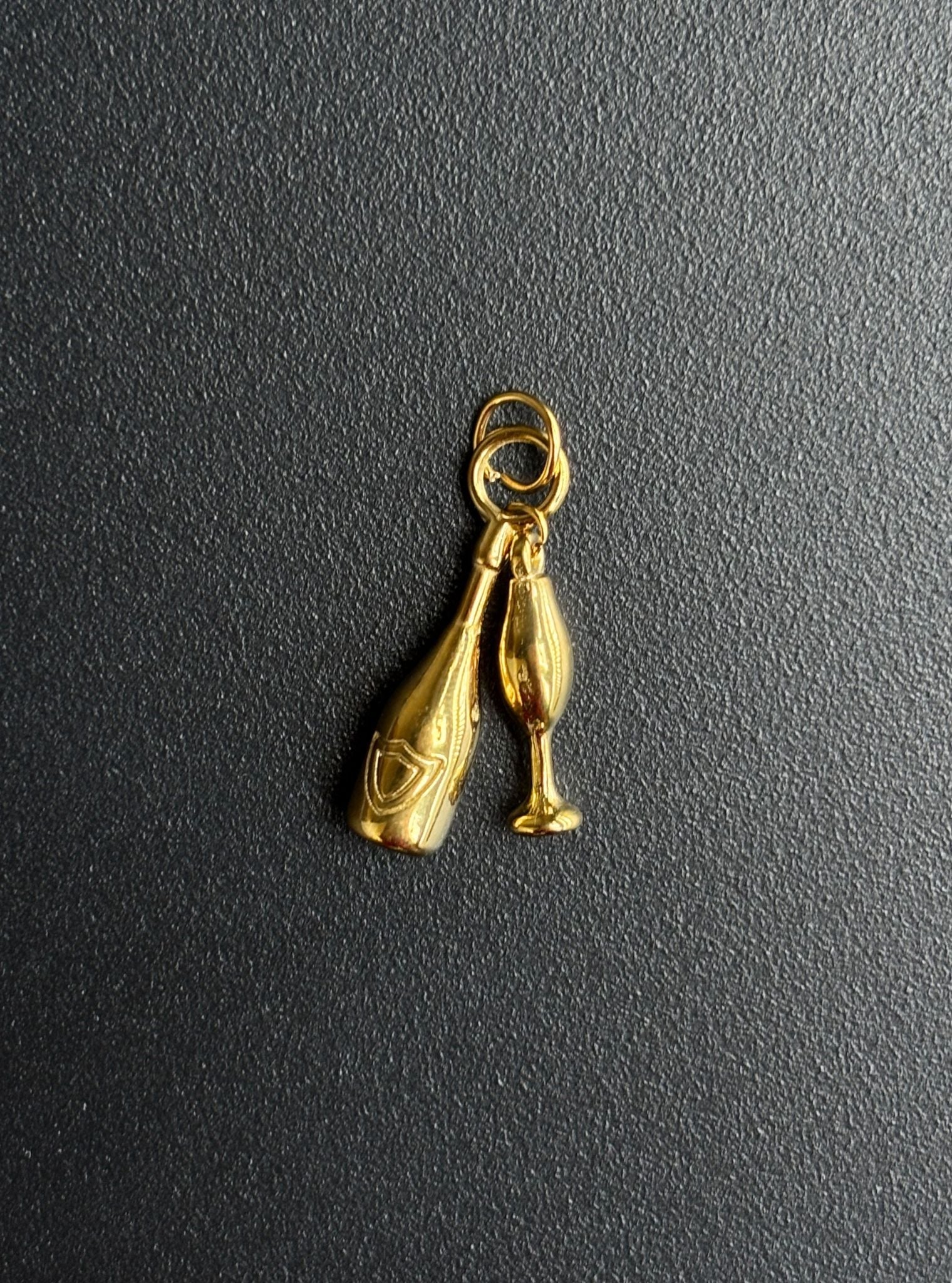 Wine Glass Charm