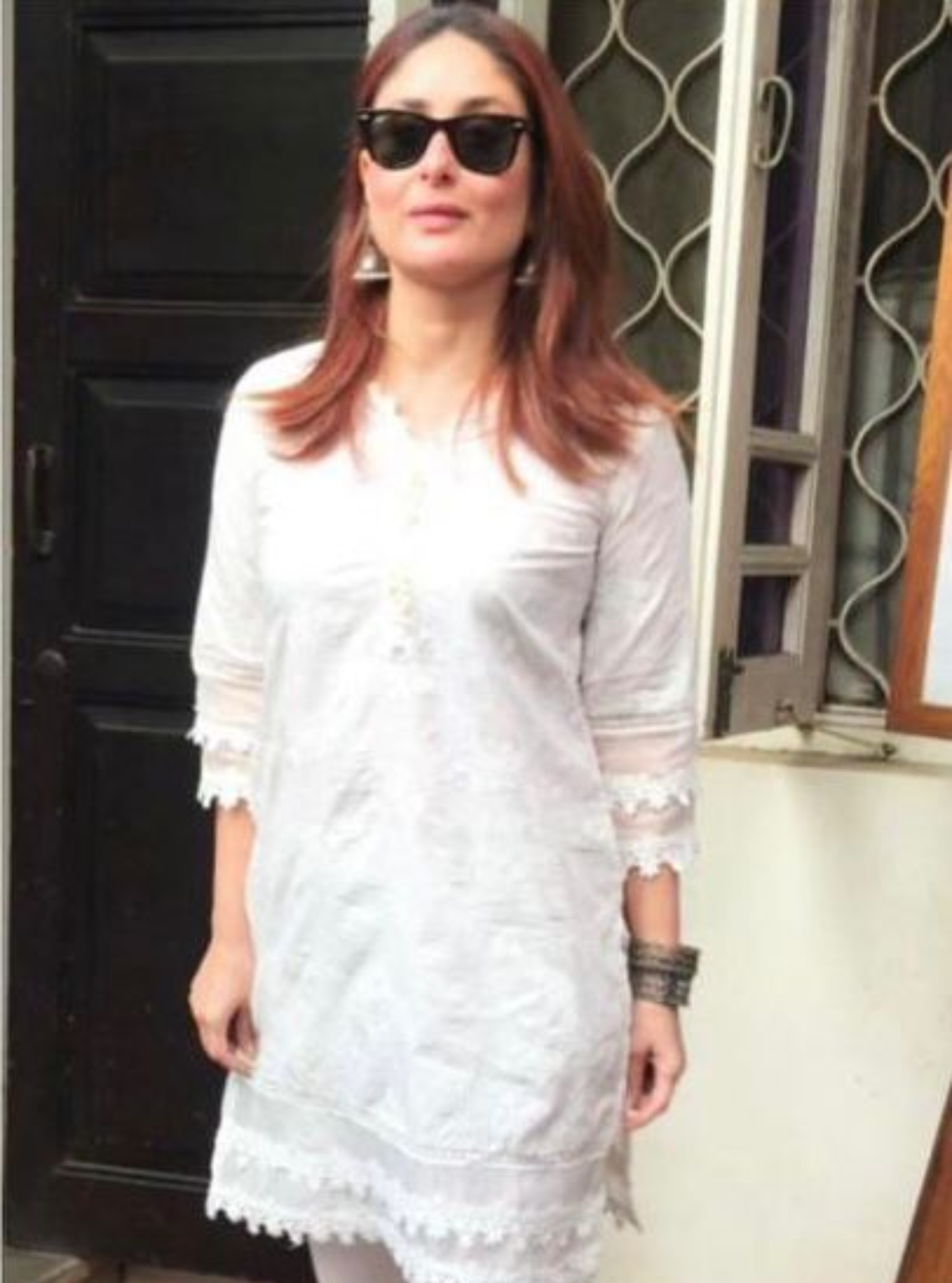 Mulmul Supima Cotton Emmie White kurta