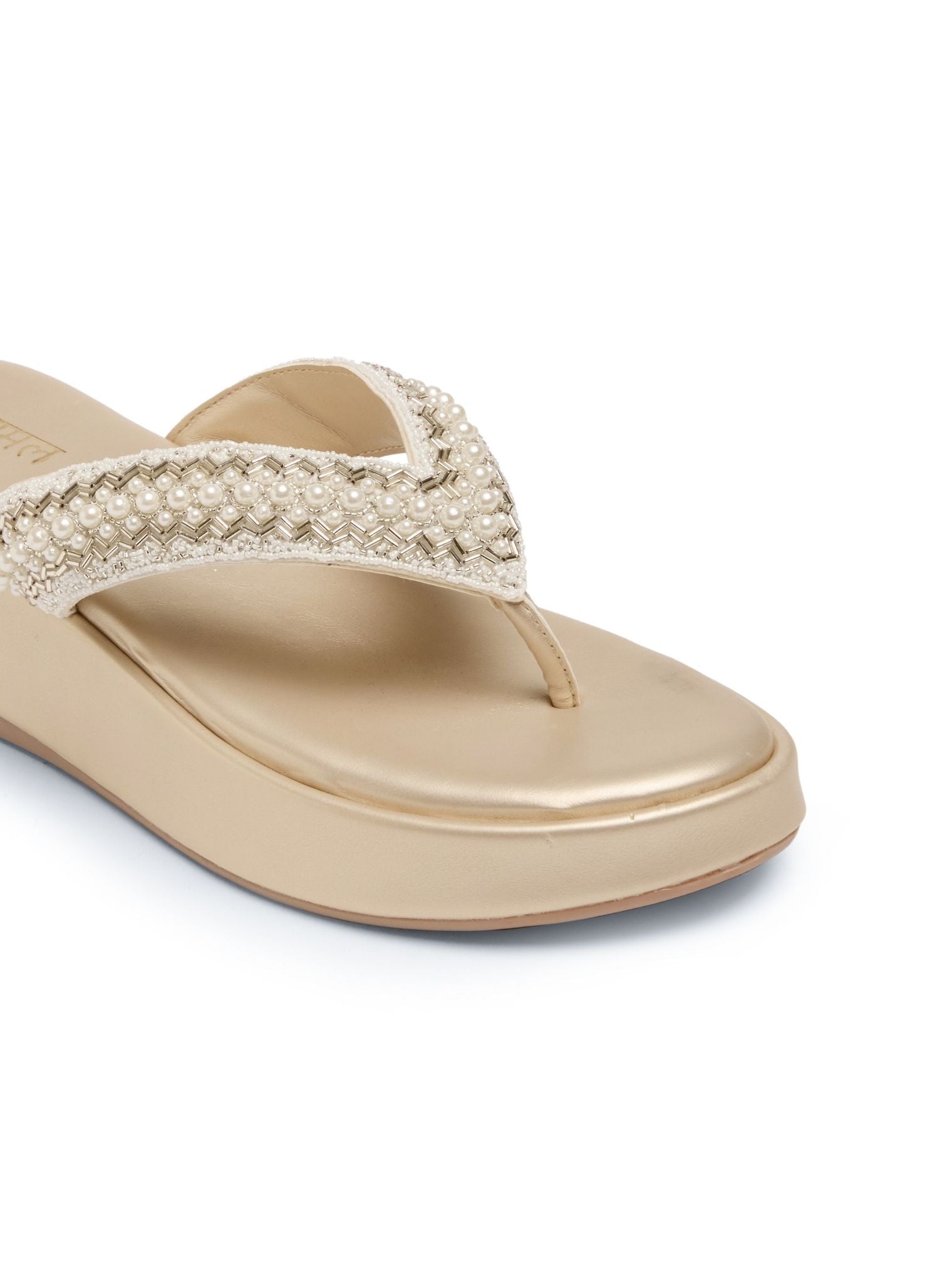 Sterling Silver Vegan Wedge Sandal