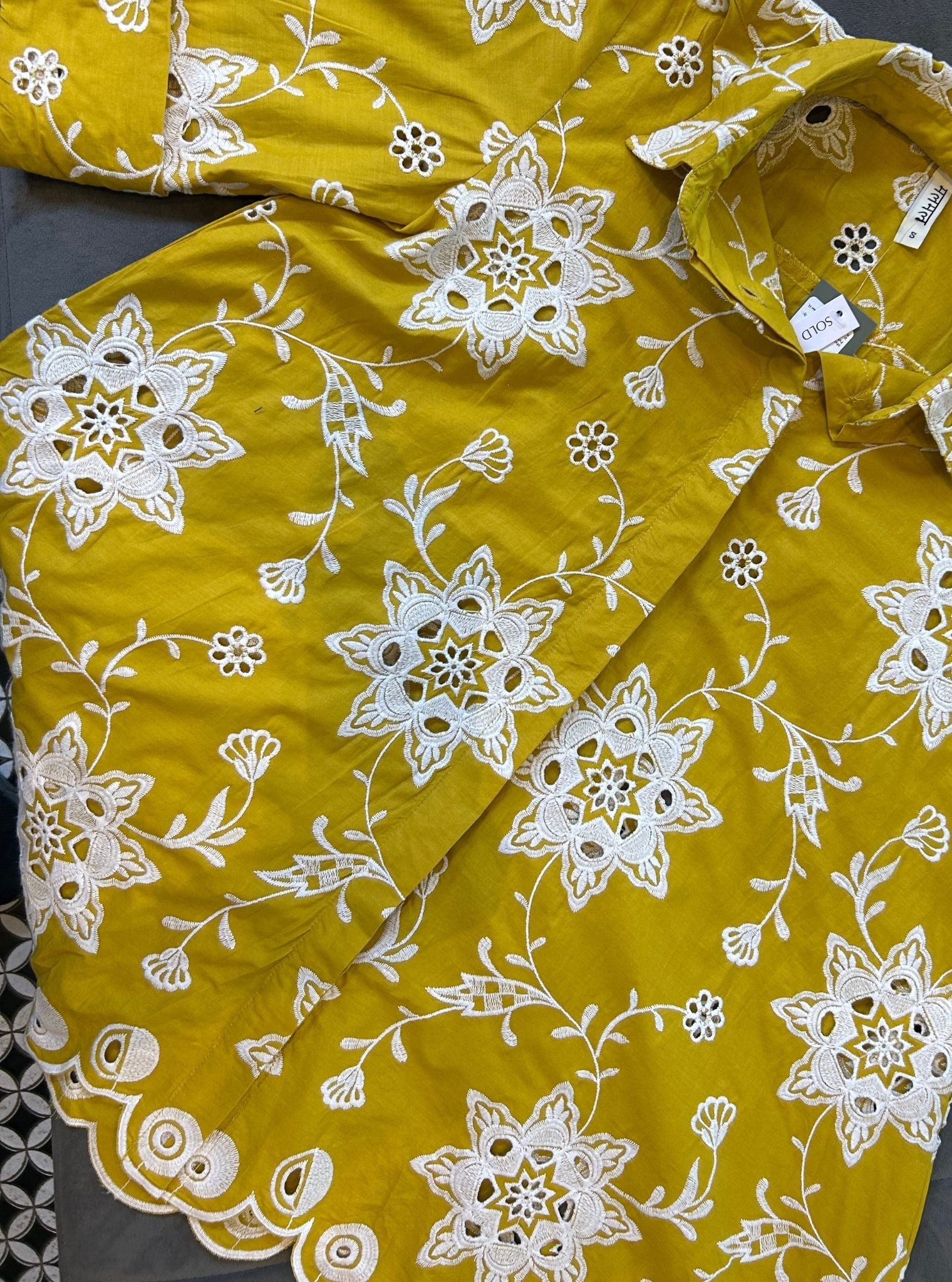 Eve Iconic Supima Cotton Yellow Shirt