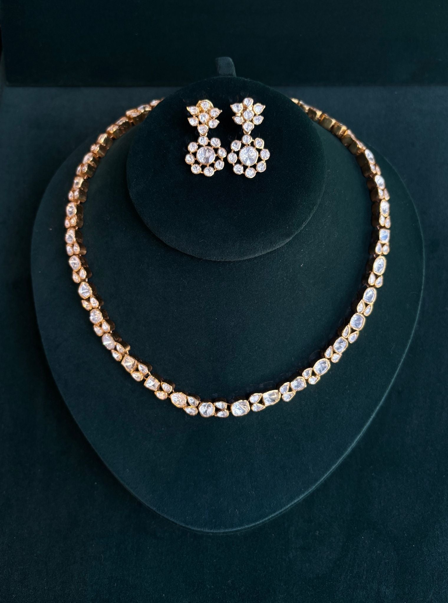 Pure Silver Malini Necklace Set
